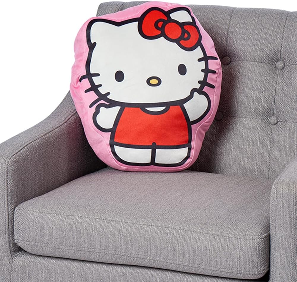 Northwest Almohada de nube Hello Kitty, 15 pulgadas, Hello There