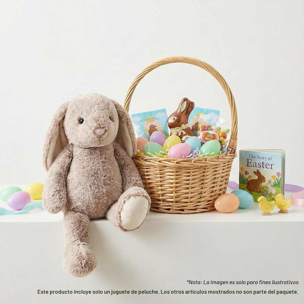 WEIGEDU Animales de peluche de conejo para niños, niñas, niños, beb...