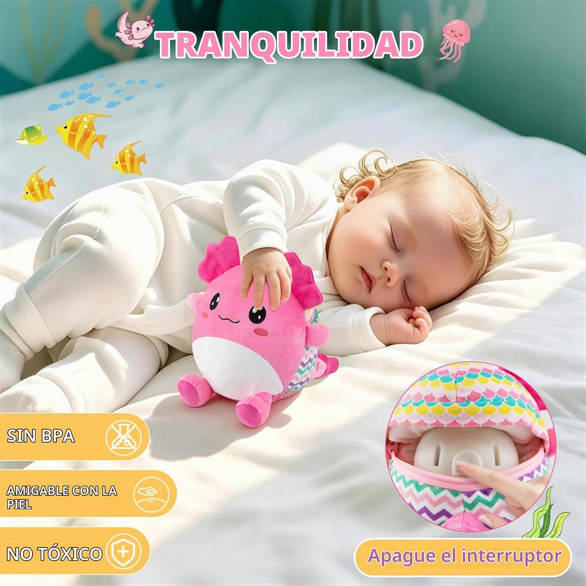 Juguetes para niñas de 1 año, juguete interactivo para bebés de 6 a...