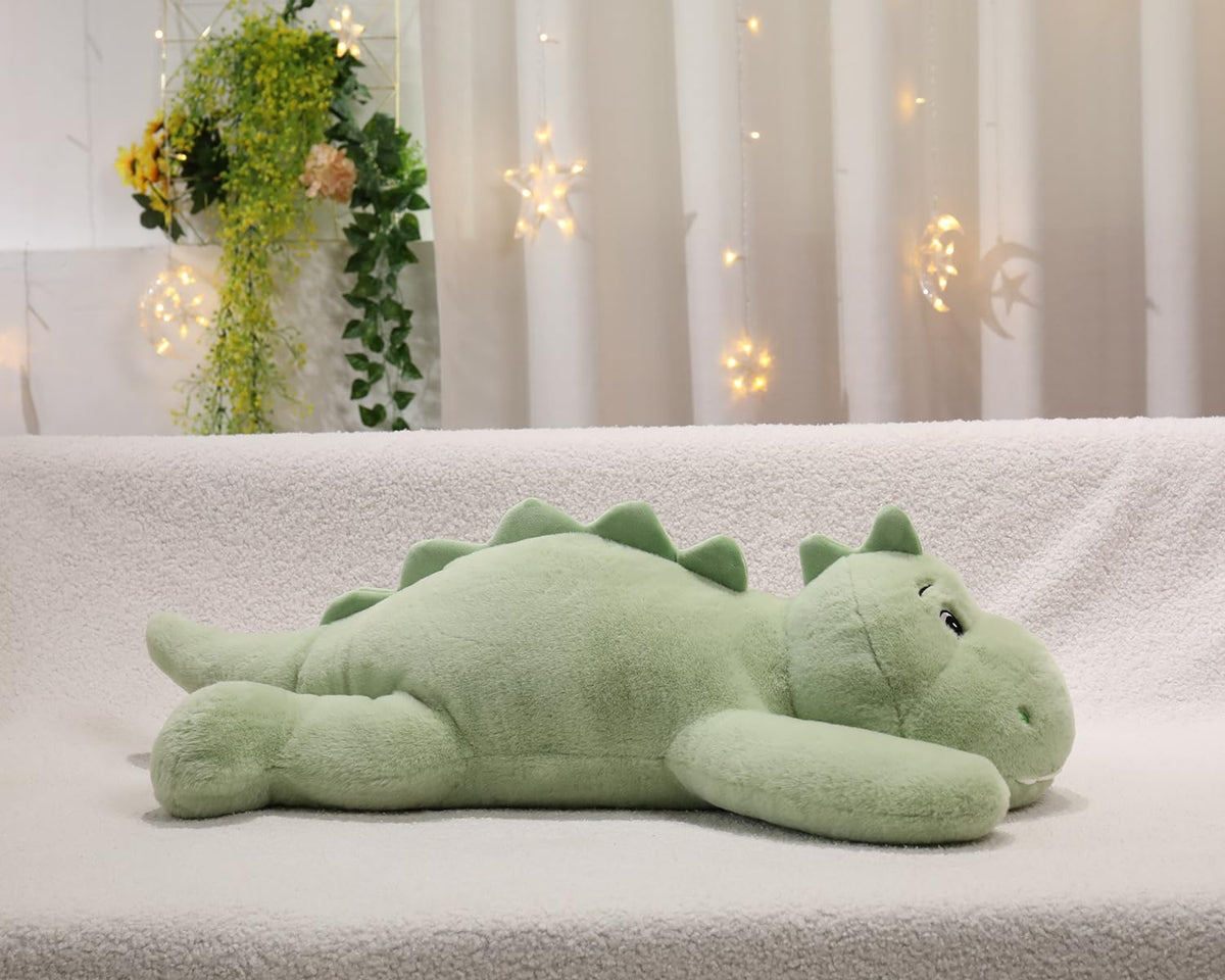 XMV Peluche de dinosaurio con peso de 31 pulgadas y 5 libras, peluc...