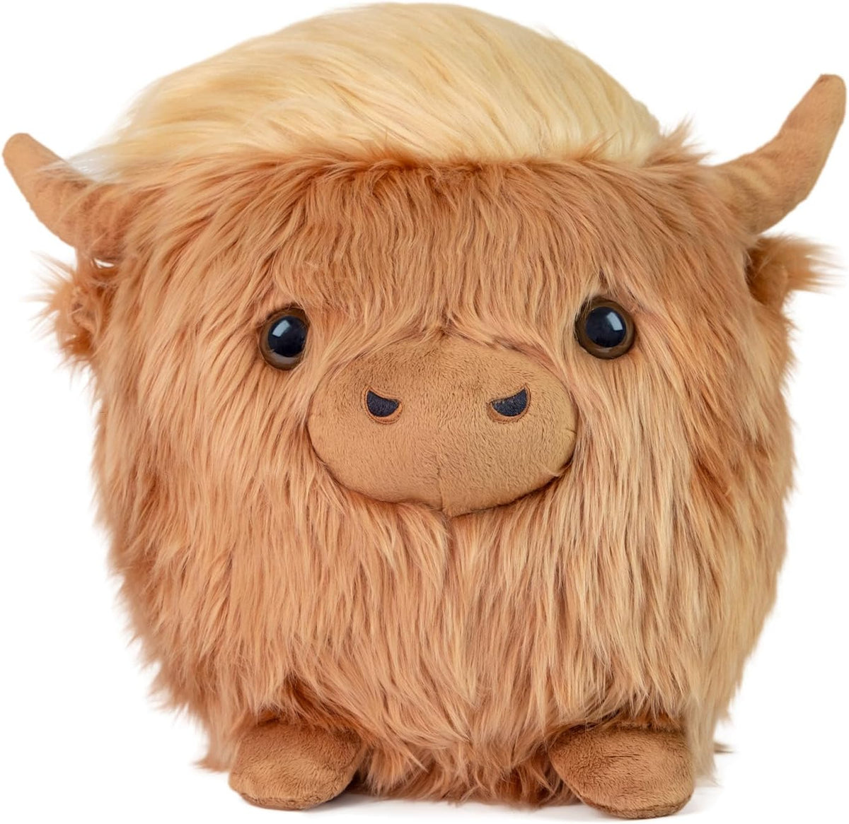 Highland Cow - Animal de peluche, 14 pulgadas, linda muñeca redonda...