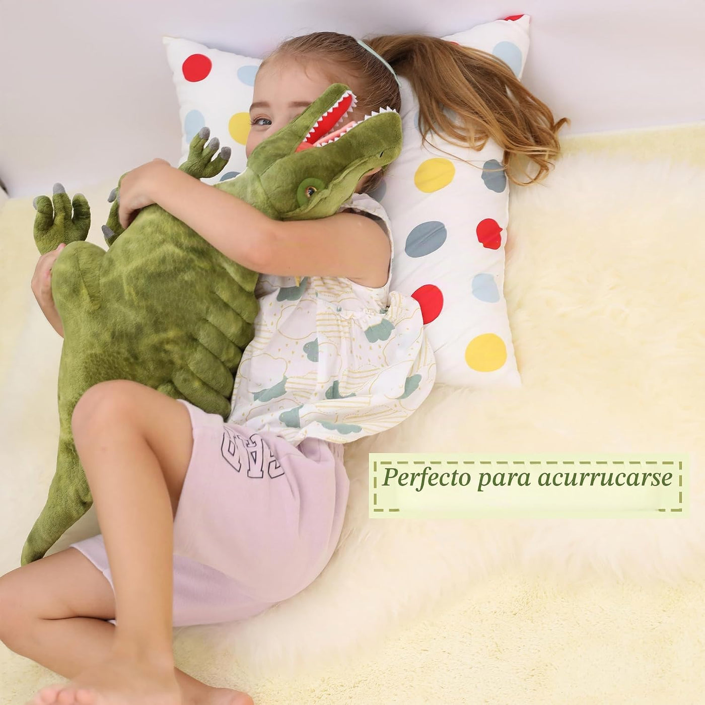 Wilomis Animales de peluche de dinosaurio, dinosaurio de espinosaur...