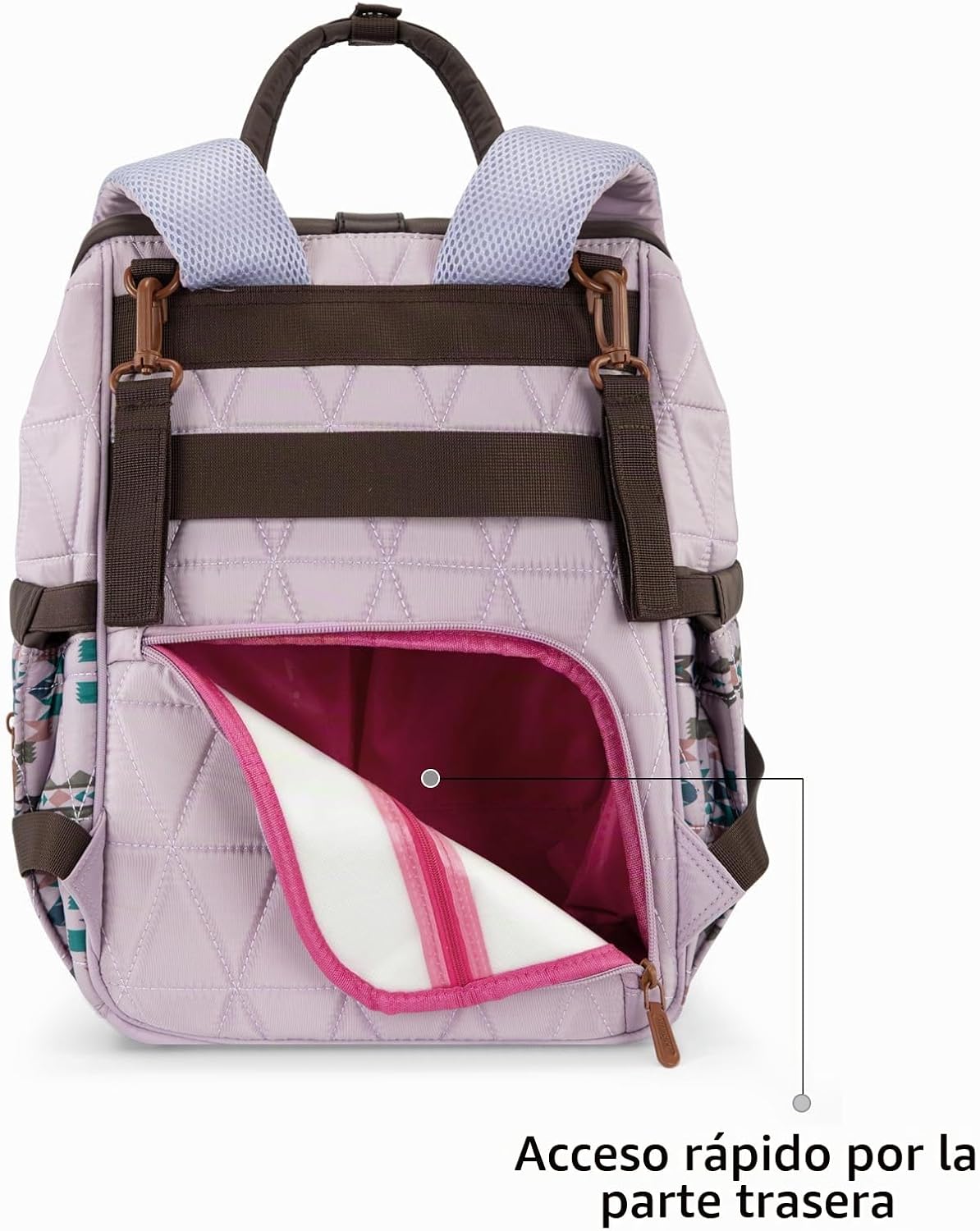 Montana West Wrangler Aztec - Mochila para pañales estilo occidenta...