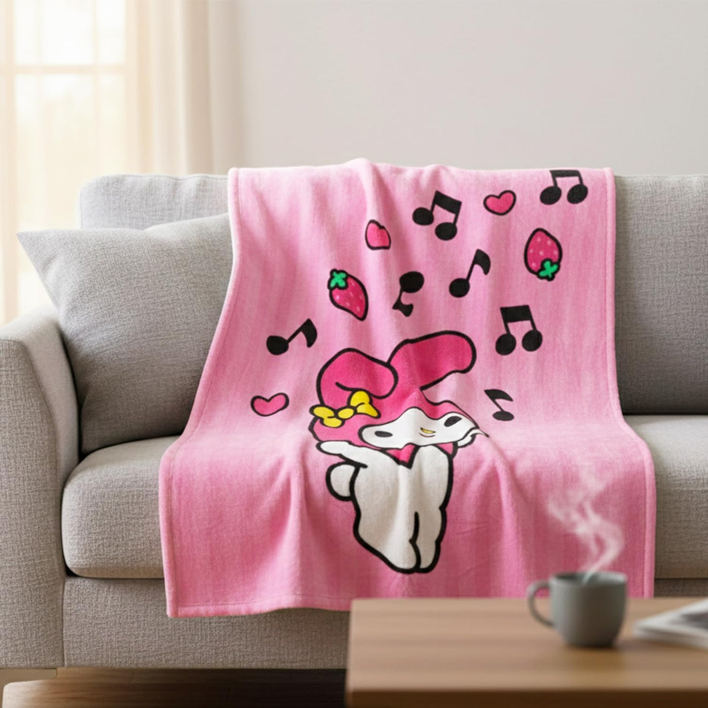 My Melody - Paquete de manta Sanrio para niños y adolescentes, calc...