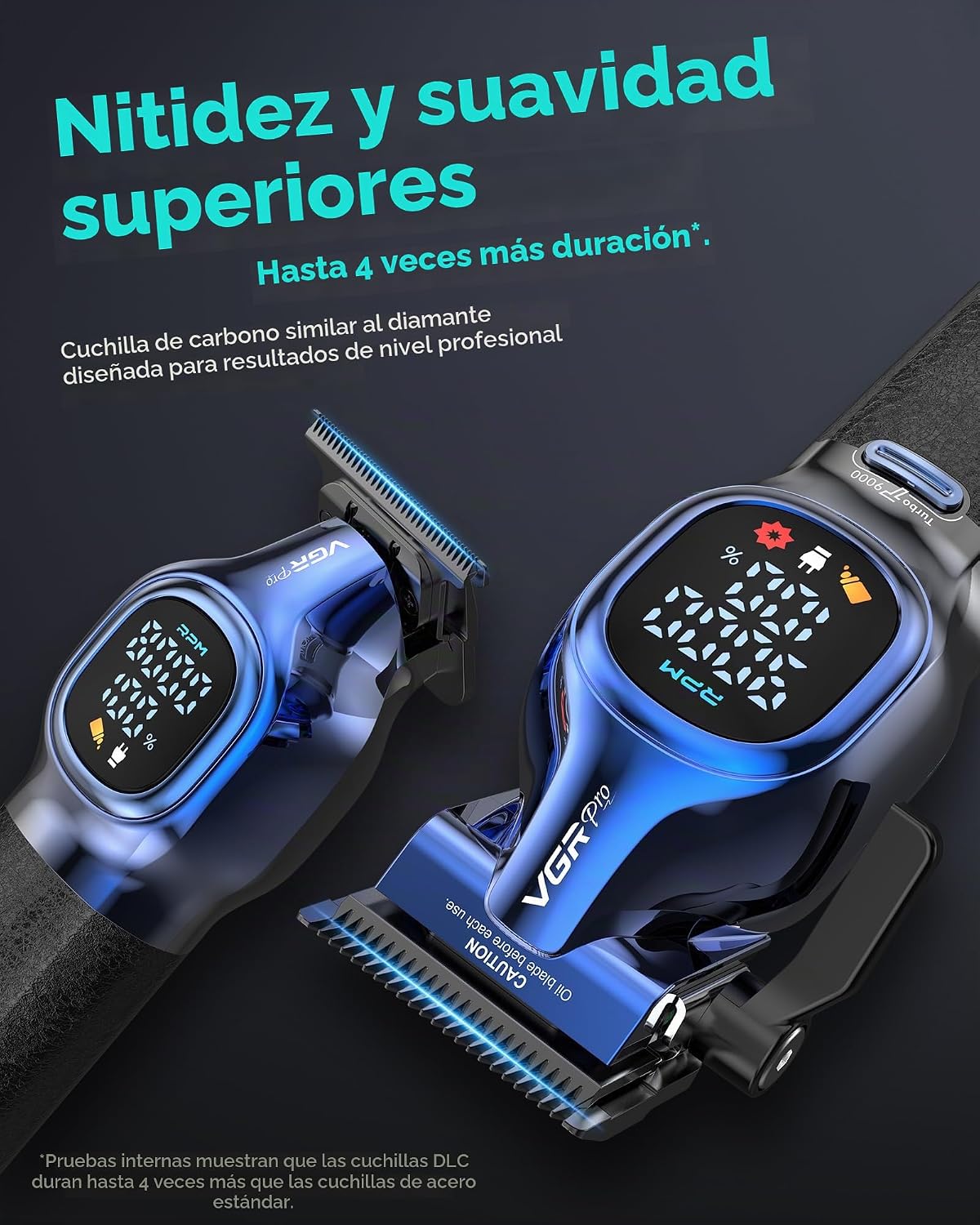 VGRPRO Cortapelos Profesional para Hombres, Juego de Cortapelos y R...