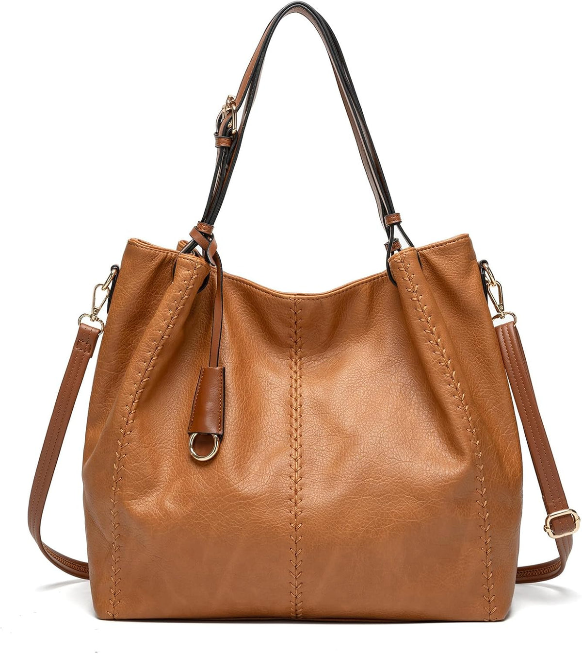 myfriday Bolso de hombro estilo hobo vintage para mujer, bolso de m...