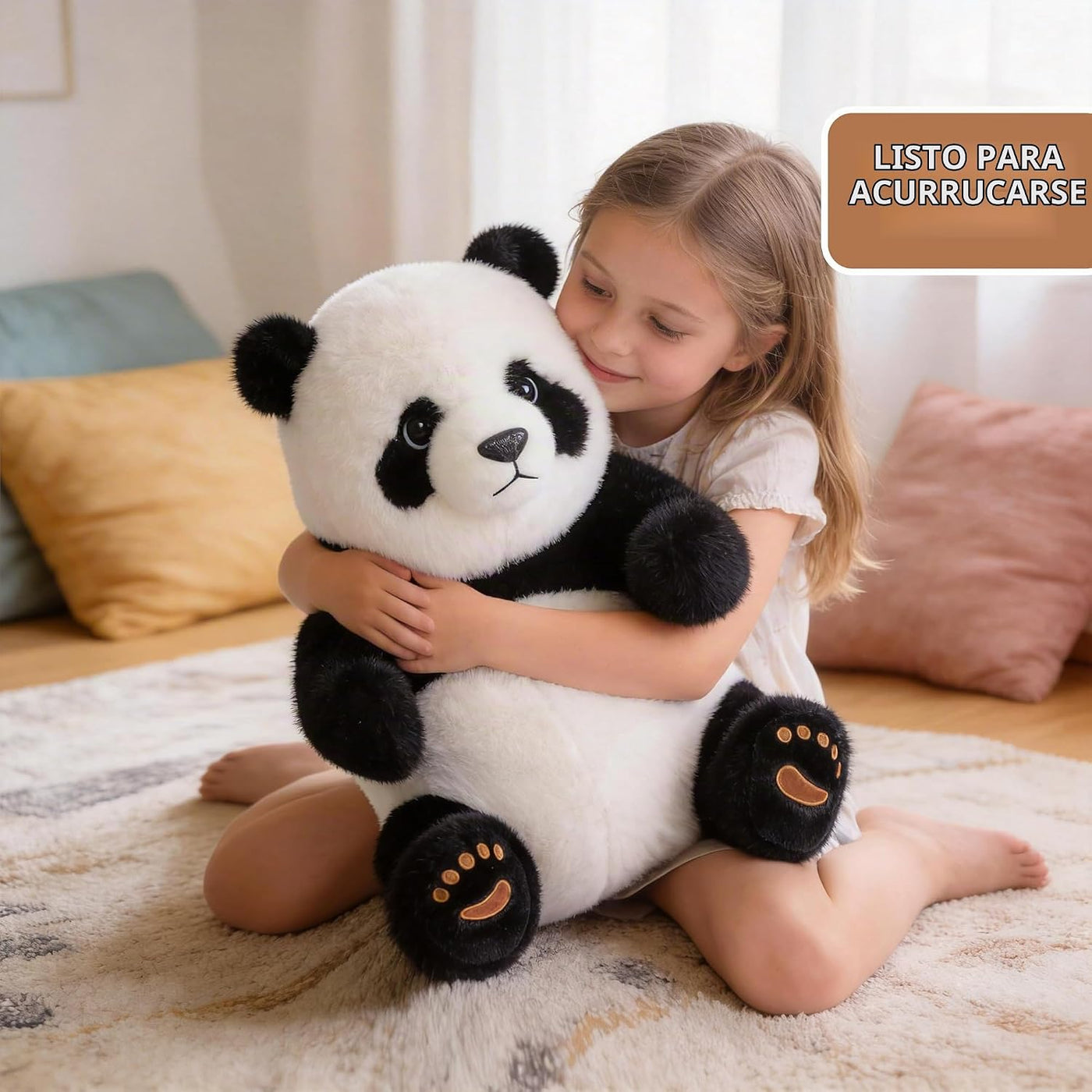 Riverwar Big Panda Animal de Peluche Juguete de Felpa, 18" Tama...