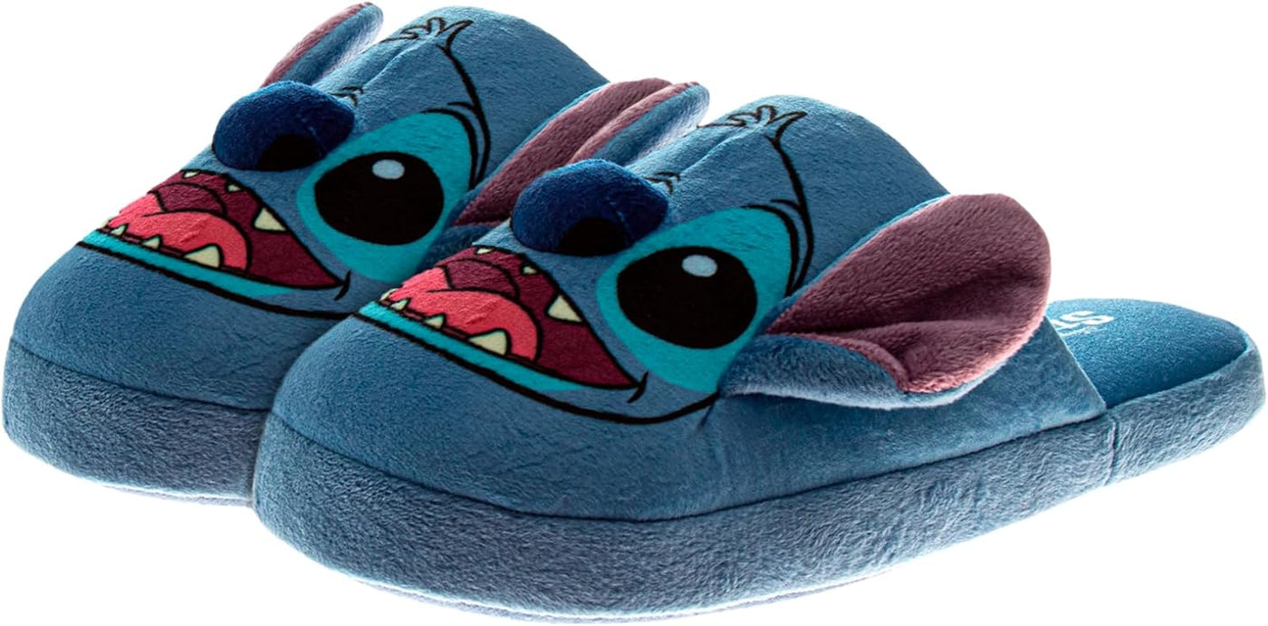 Disney Lilo and Stitch Pantuflas para mujer, felpa de Pascua, mulli...