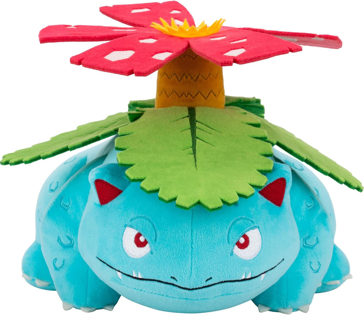 Pokemon Venusaur - Peluche suave de 12 pulgadas con detalles autént...