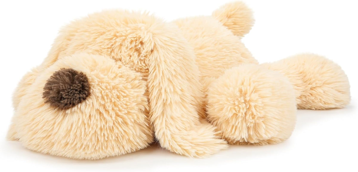 WEIGEDU Perro acostado Golden Retriever - Juguete de peluche, 21.6...