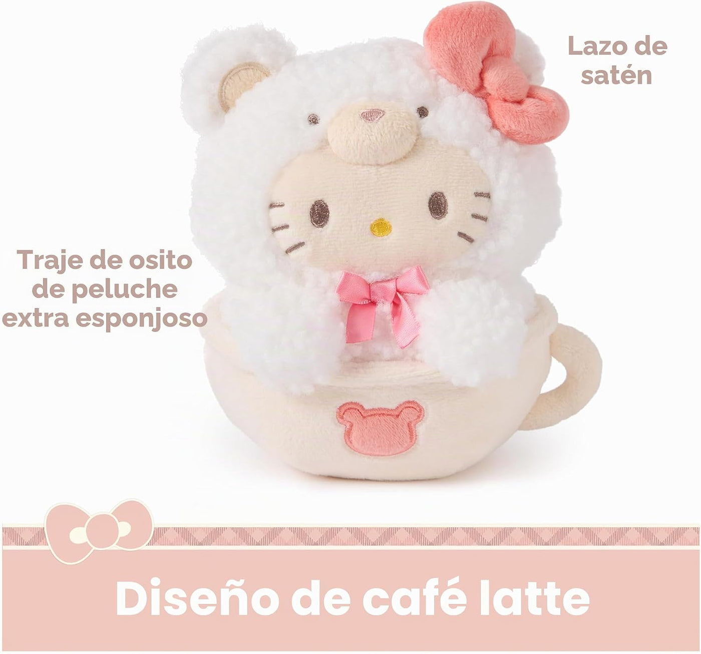 GUND Sanrio Hello Kitty - Juguete de peluche de 6 pulgadas con traj...