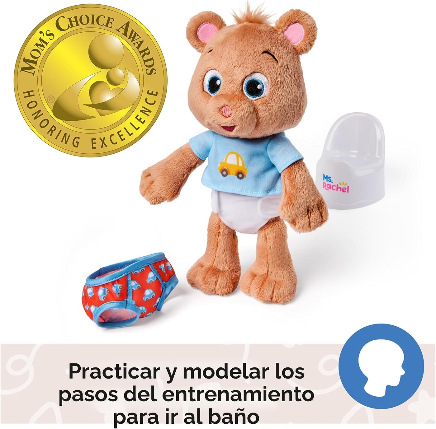 Ms. Rachel Hora de ir al baño con frijoles, animales de peluche | O...