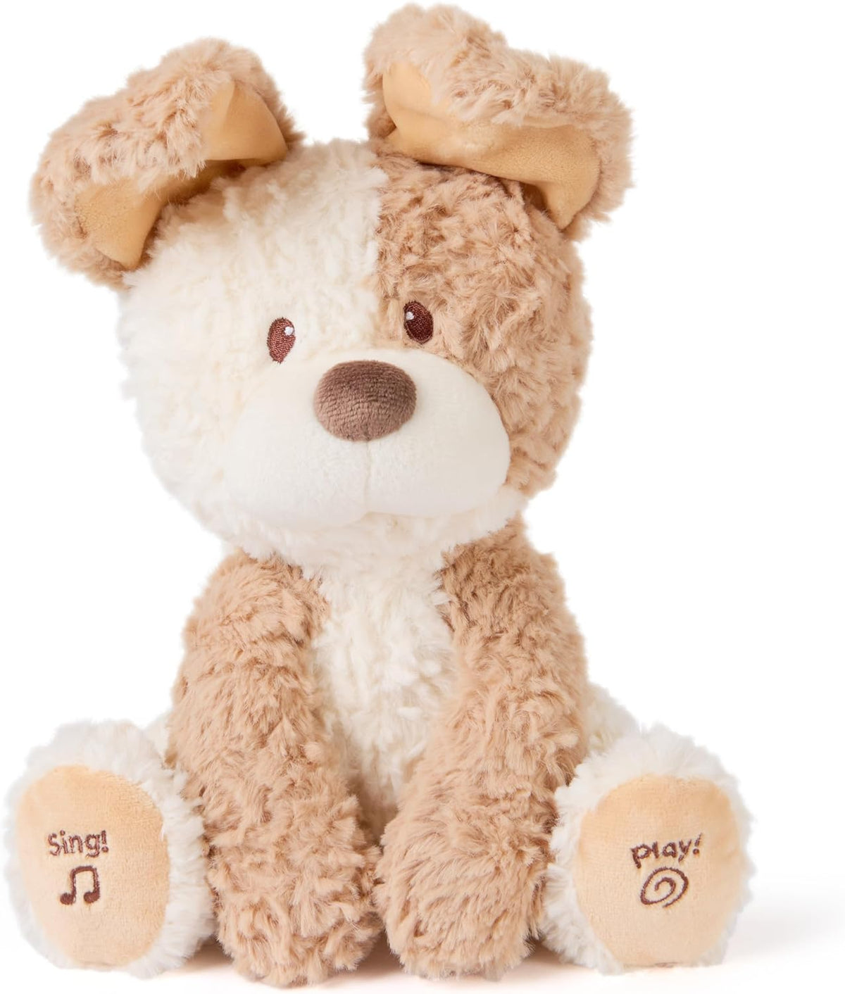 GUND Baby Peeki Puppy - Peluche musical animado interactivo de 12 p...