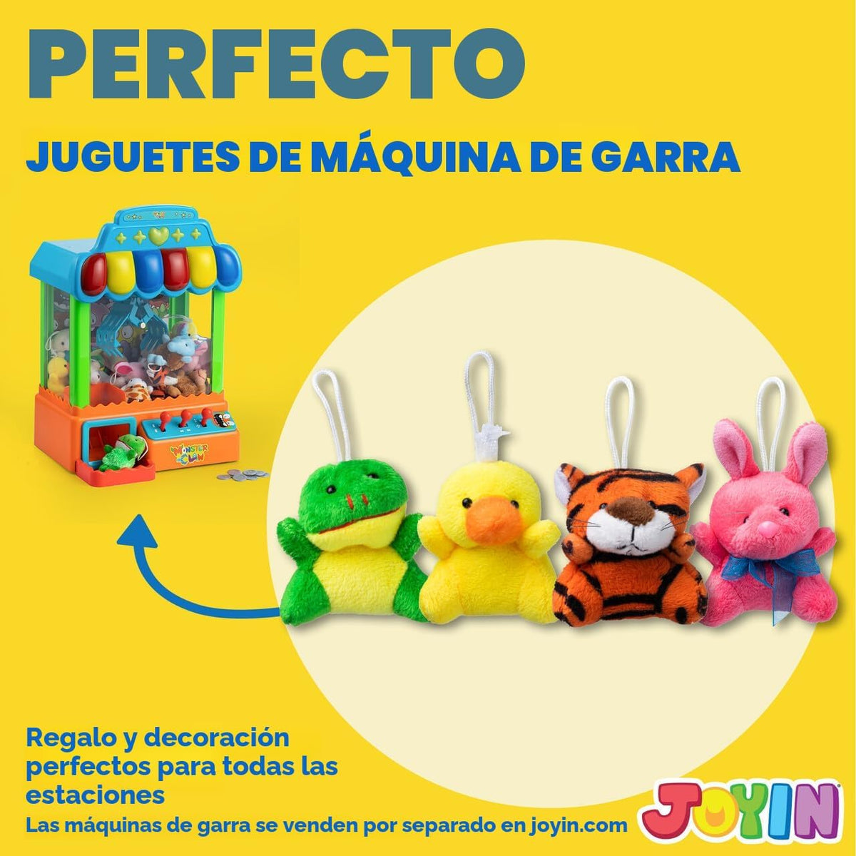 JOYIN Paquete de 36 mini juguetes de peluche de animales surtidos (...