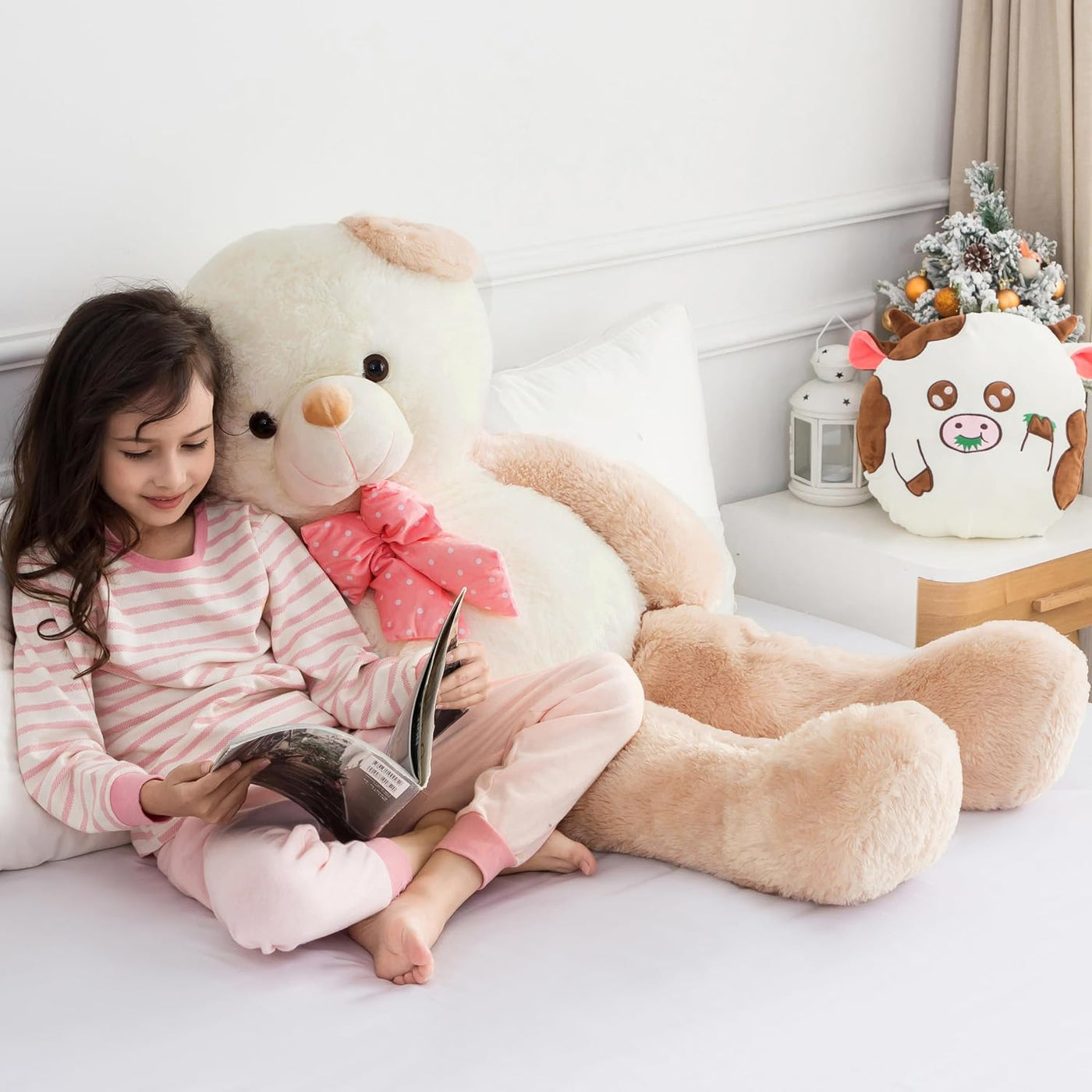 ZGXIONG Oso de Peluche Gigante Animales de Peluche para Niñas de 4...
