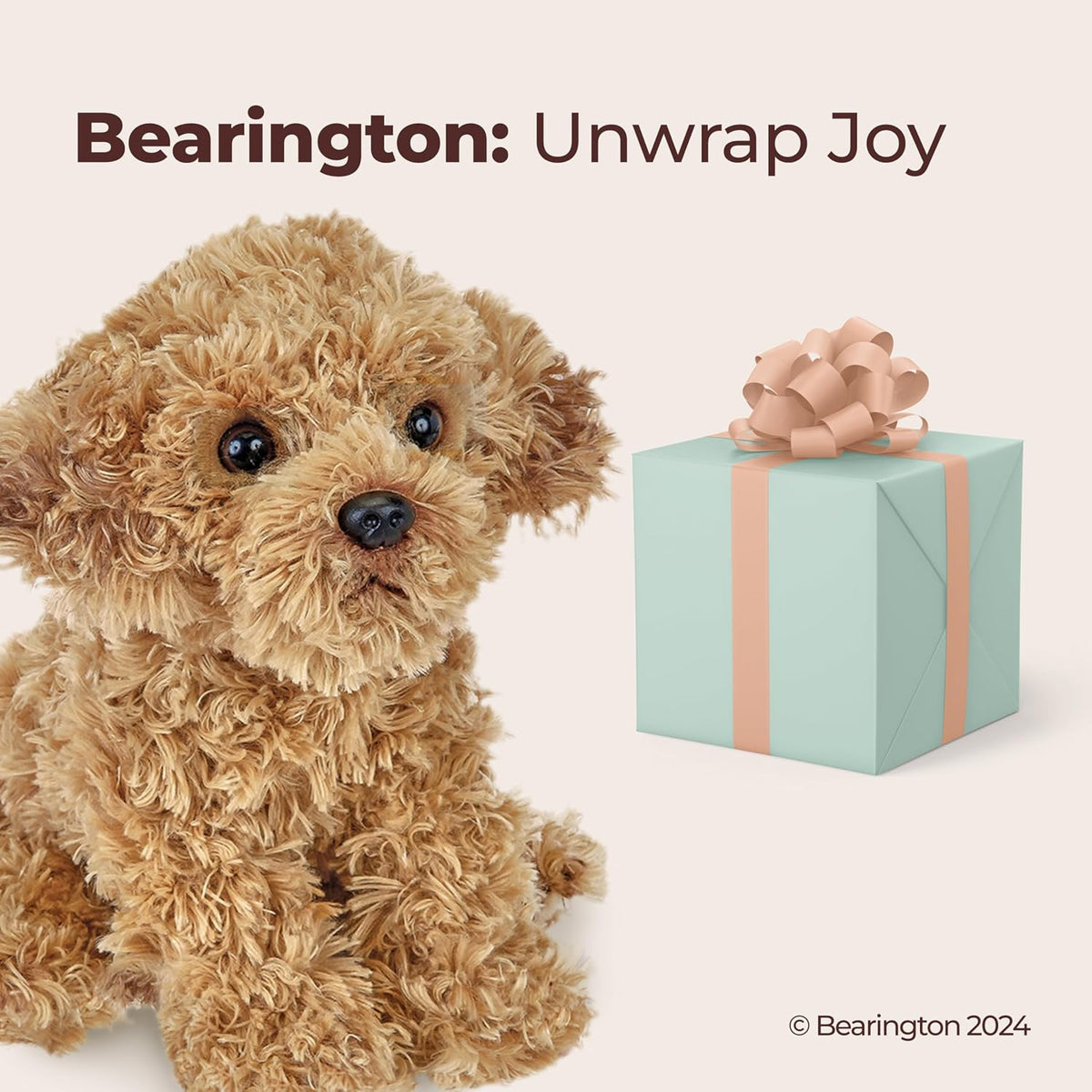 Bearington Lovely Doodles Perro de Peluche Color Caramelo de 14 pul...