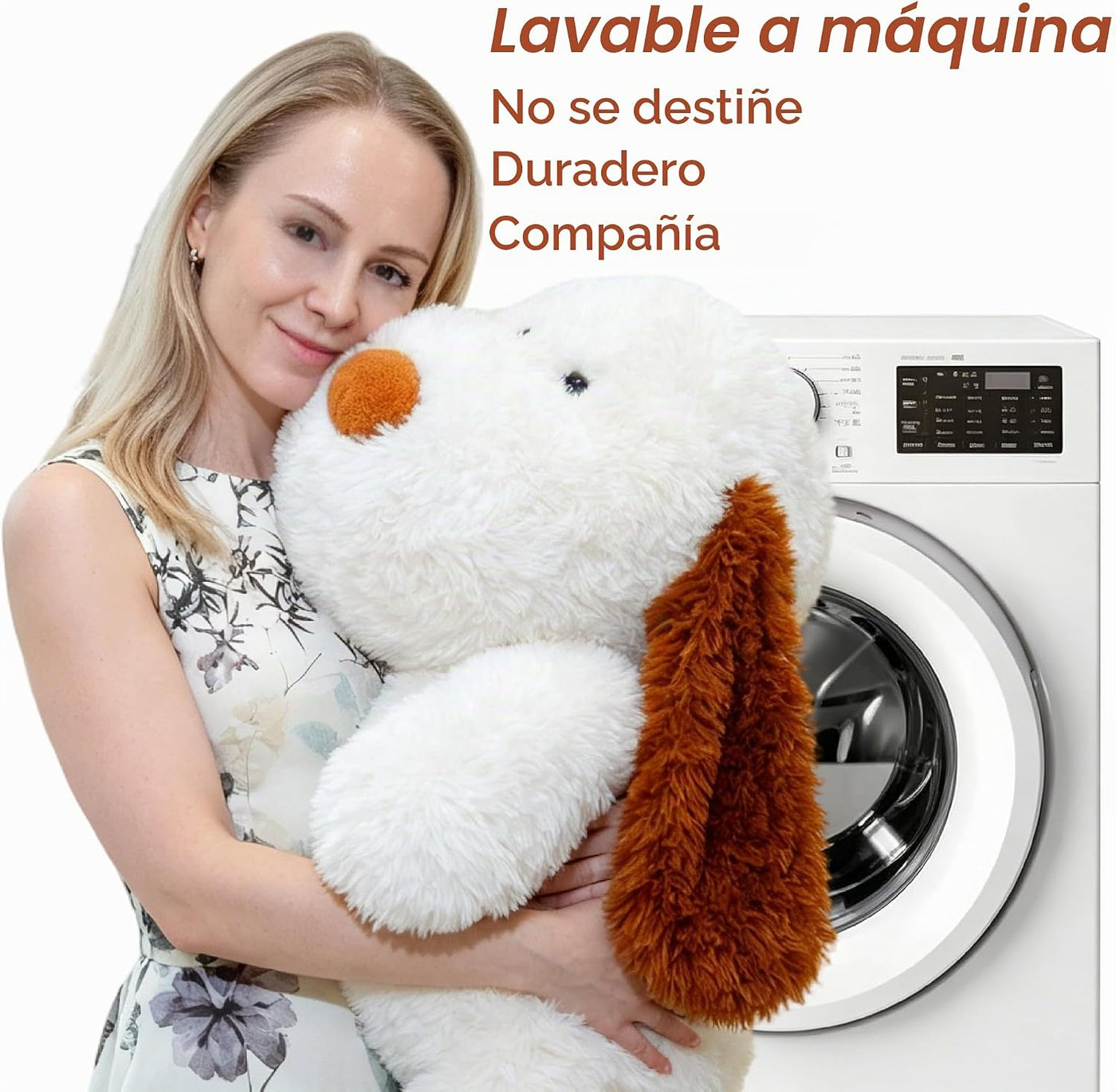 GADXV Animales de peluche de perro grande de 47 pulgadas, peluches...
