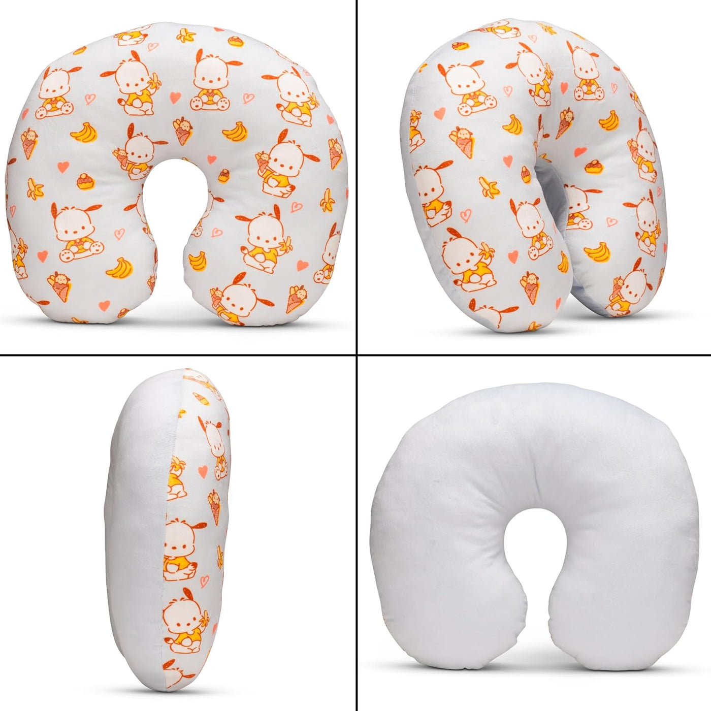 Pochacco - Almohada para el cuello, accesorios de viaje súper suave...
