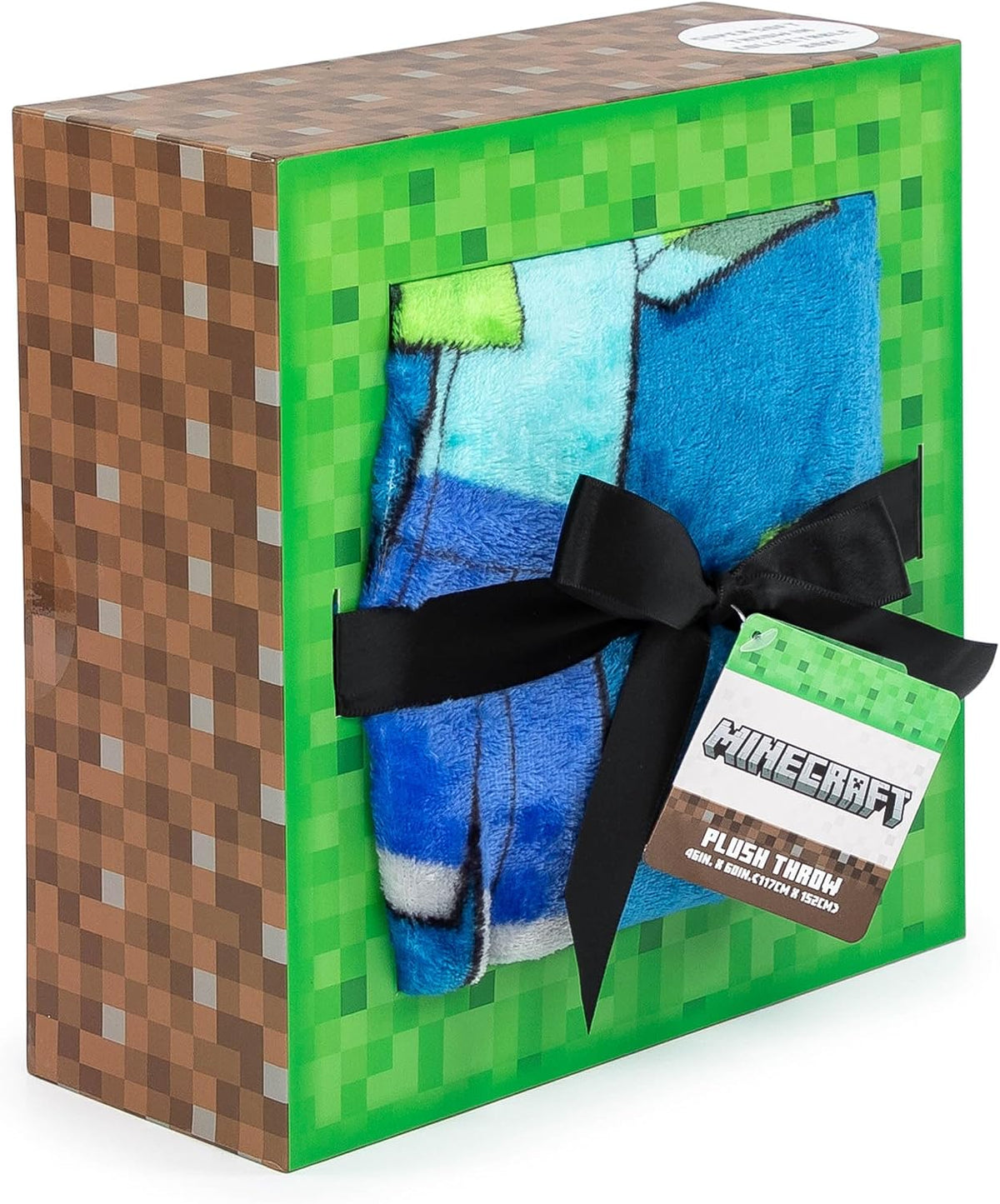 Jay Franco Manta de Minecraft con caja de regalo - Manta de felpa m...