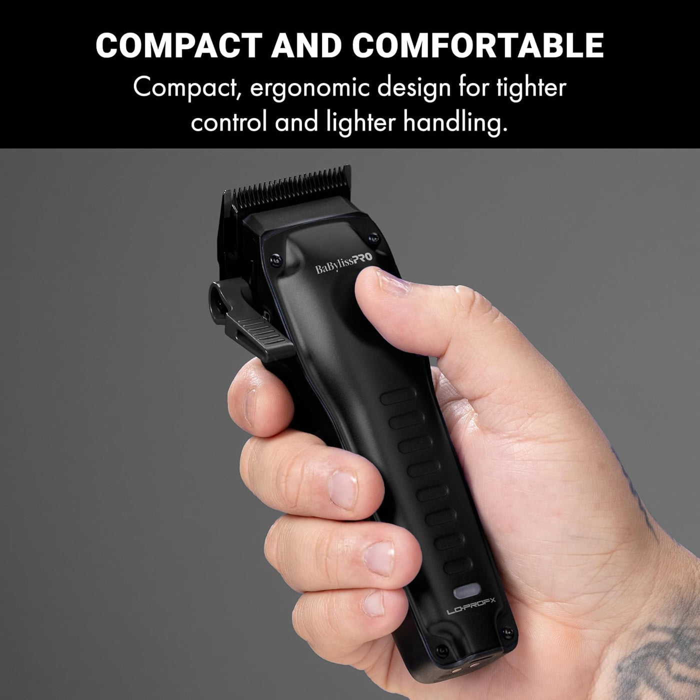 BaBylissPRO Cortadora compacta LO-PROFX de alto rendimiento para ca...