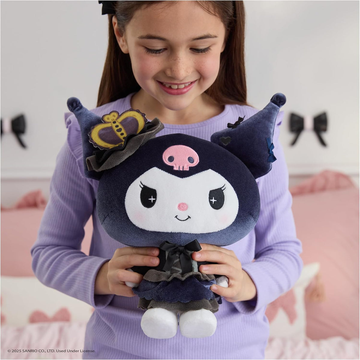 GUND Sanrio Kuromi - Juguete de peluche para niños de 1 año en adel...