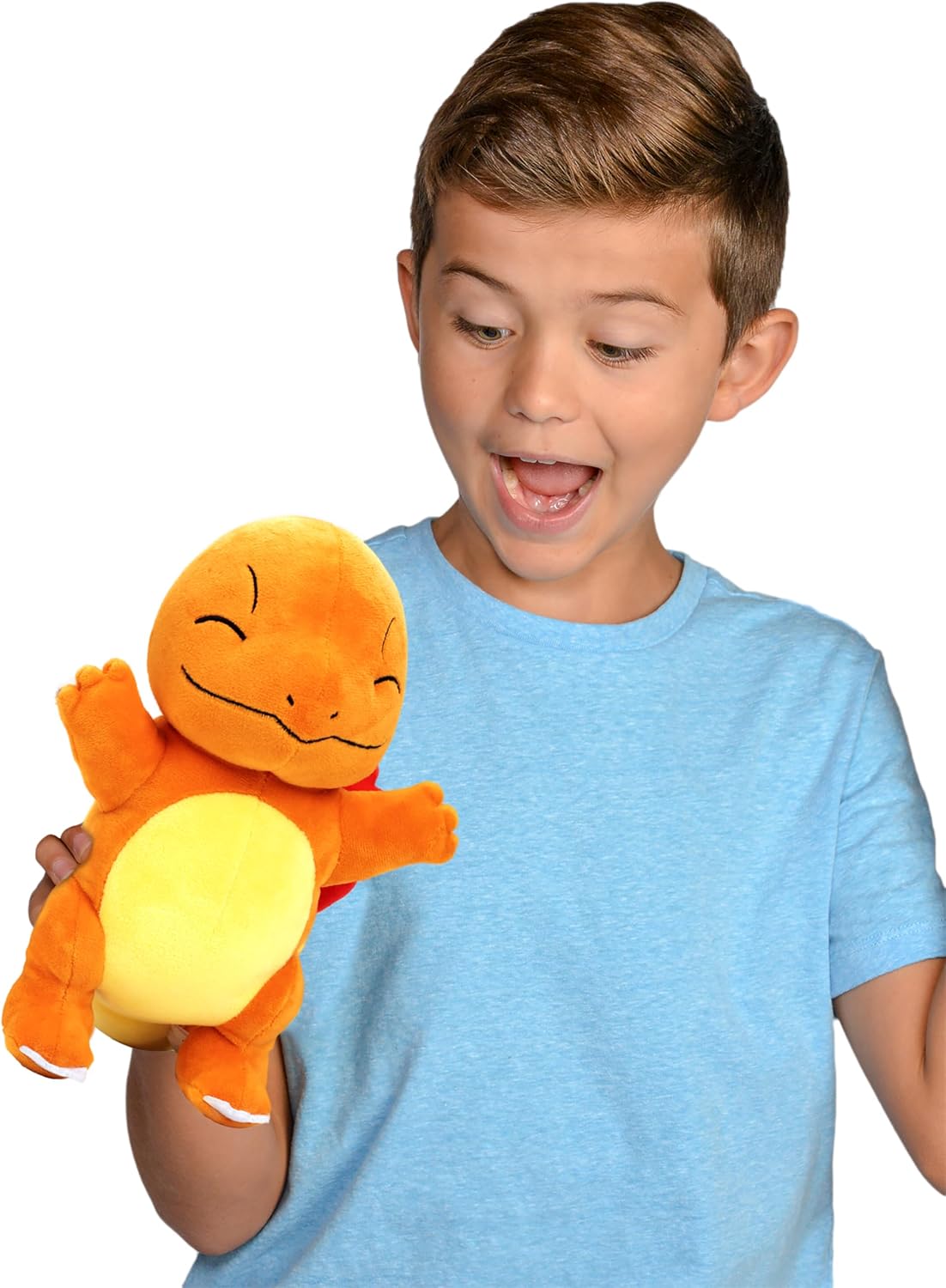 Pokémon Charmander Peluche de 8 pulgadas, con licencia oficial, ini...