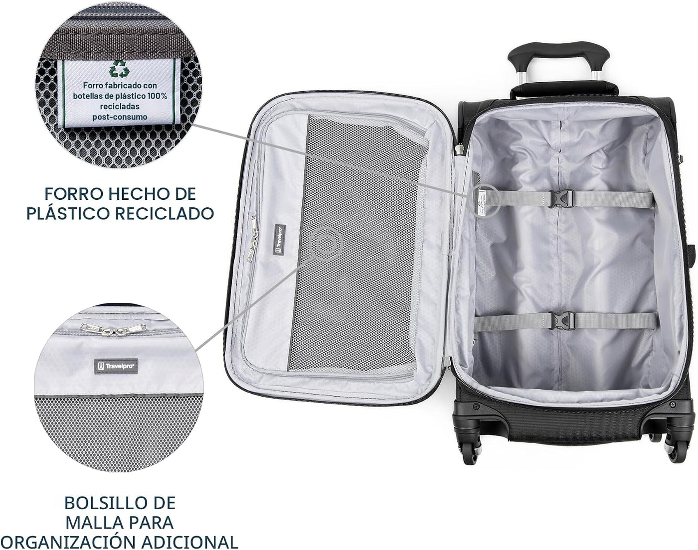 Travelpro Maxlite 5 | Maleta giratoria extensible de 21 pulgadas, N...