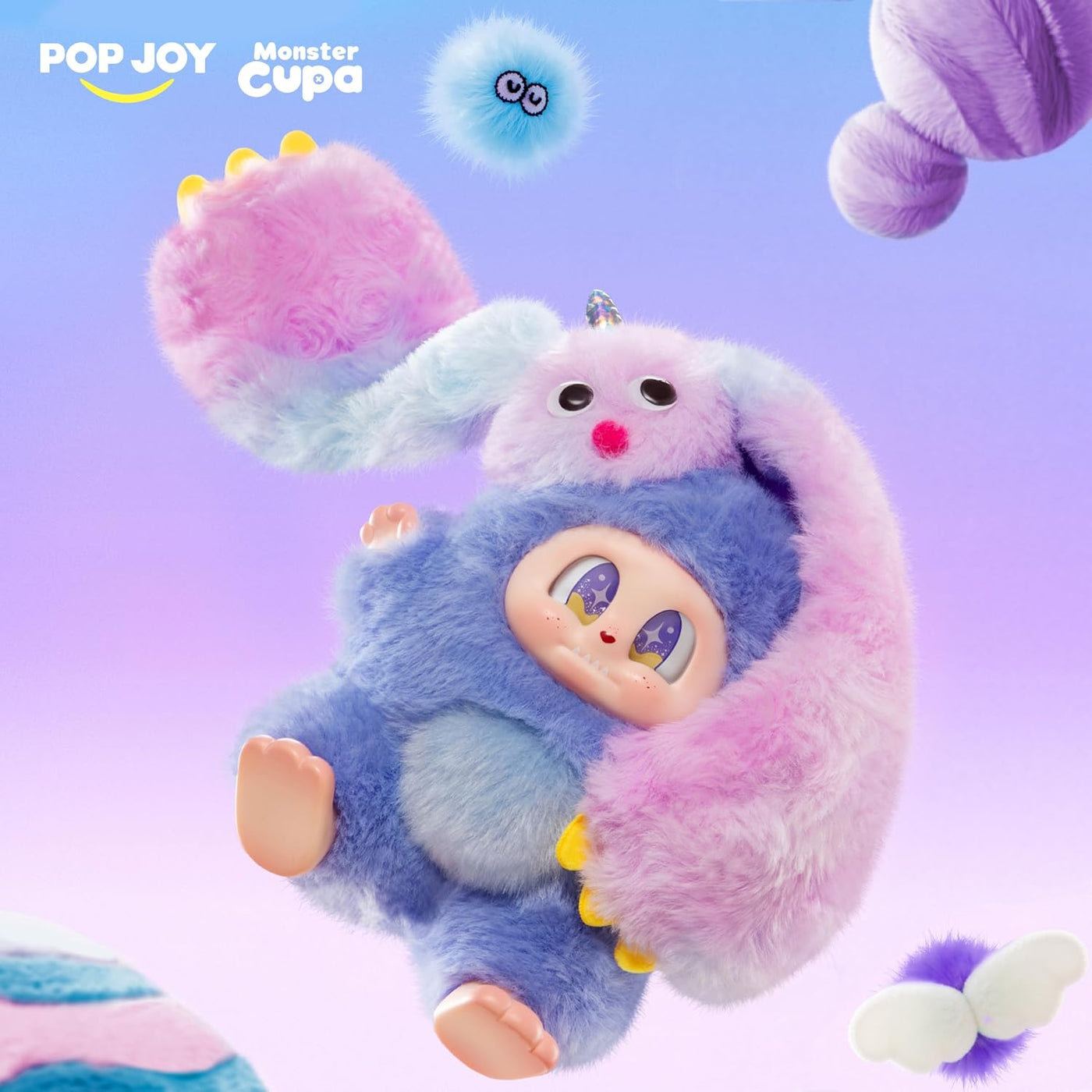 POP JOY Peluche Blindbox Monster Cupa - Llavero de peluche (al azar...