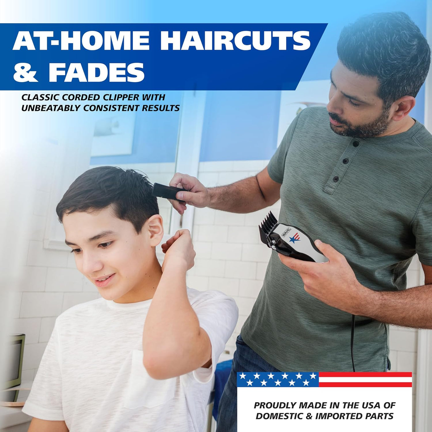 Wahl USA Anthem - Kit de corte de pelo clásico \u2013 Cortapelos co...