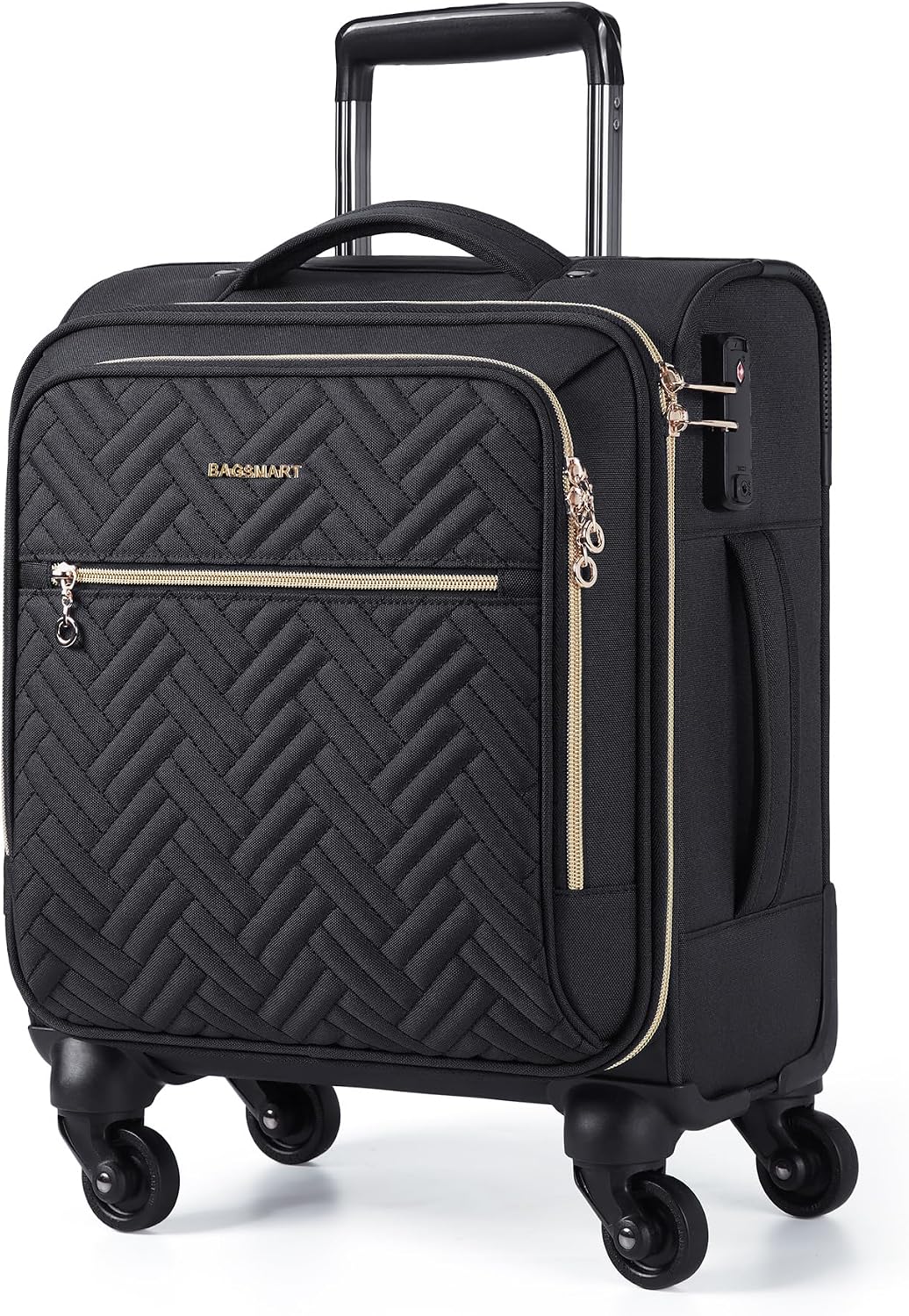 Bagsmart Equipaje de viaje Maleta de transporte, Equipaje debajo de...