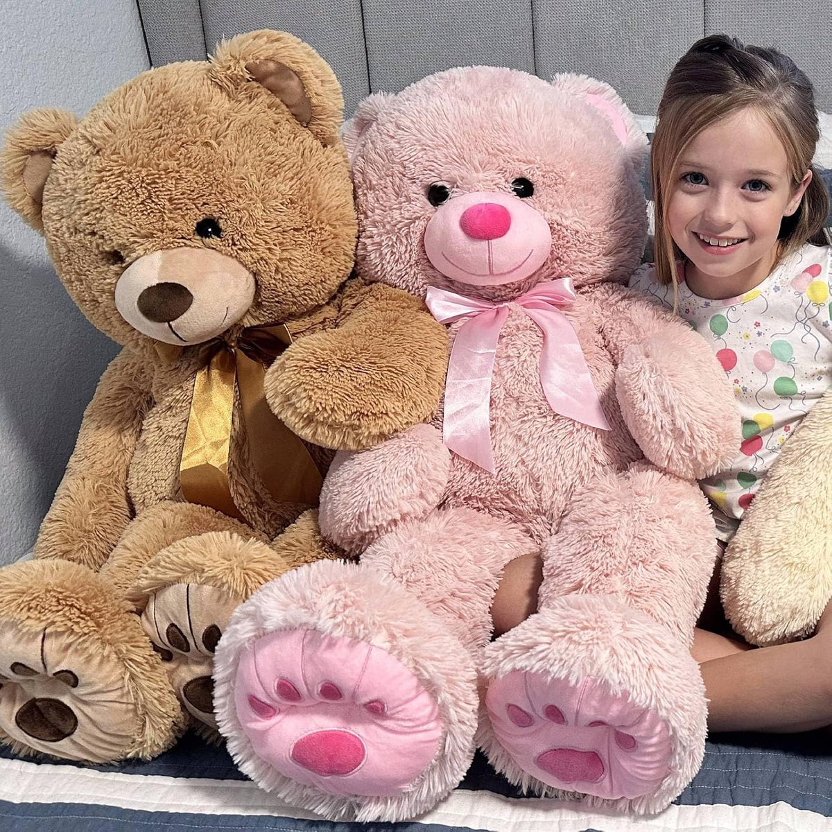 MorisMos Oso de peluche gigante de 36 pulgadas, oso de peluche gran...