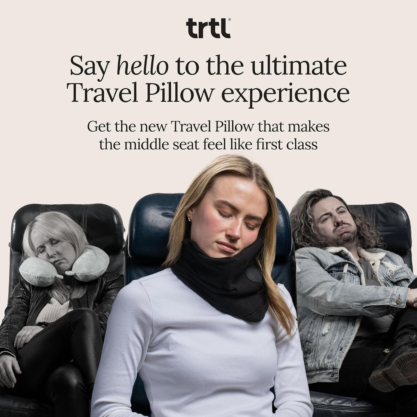 Trtl Almohada científicamente probada, súper suave para el cuello,...