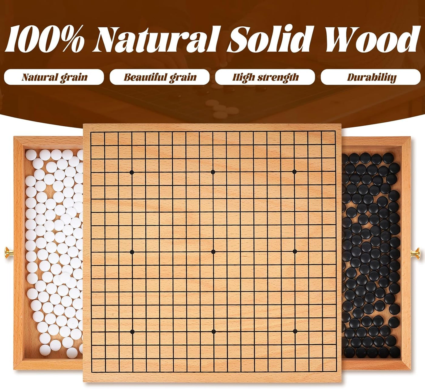 Juego de Mesa Madera Tradicional 12"