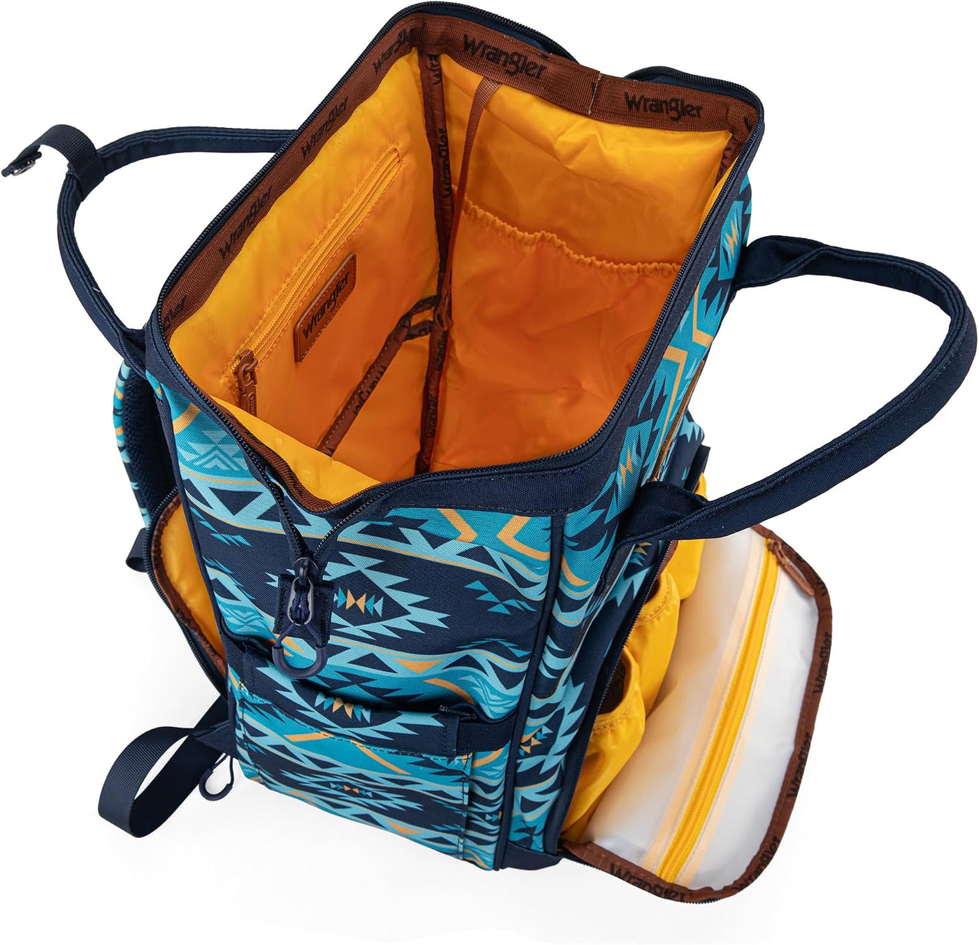 Wrangler - Mochila Azteca Organizada, Mochila de Día, Bolsa de Viaj...