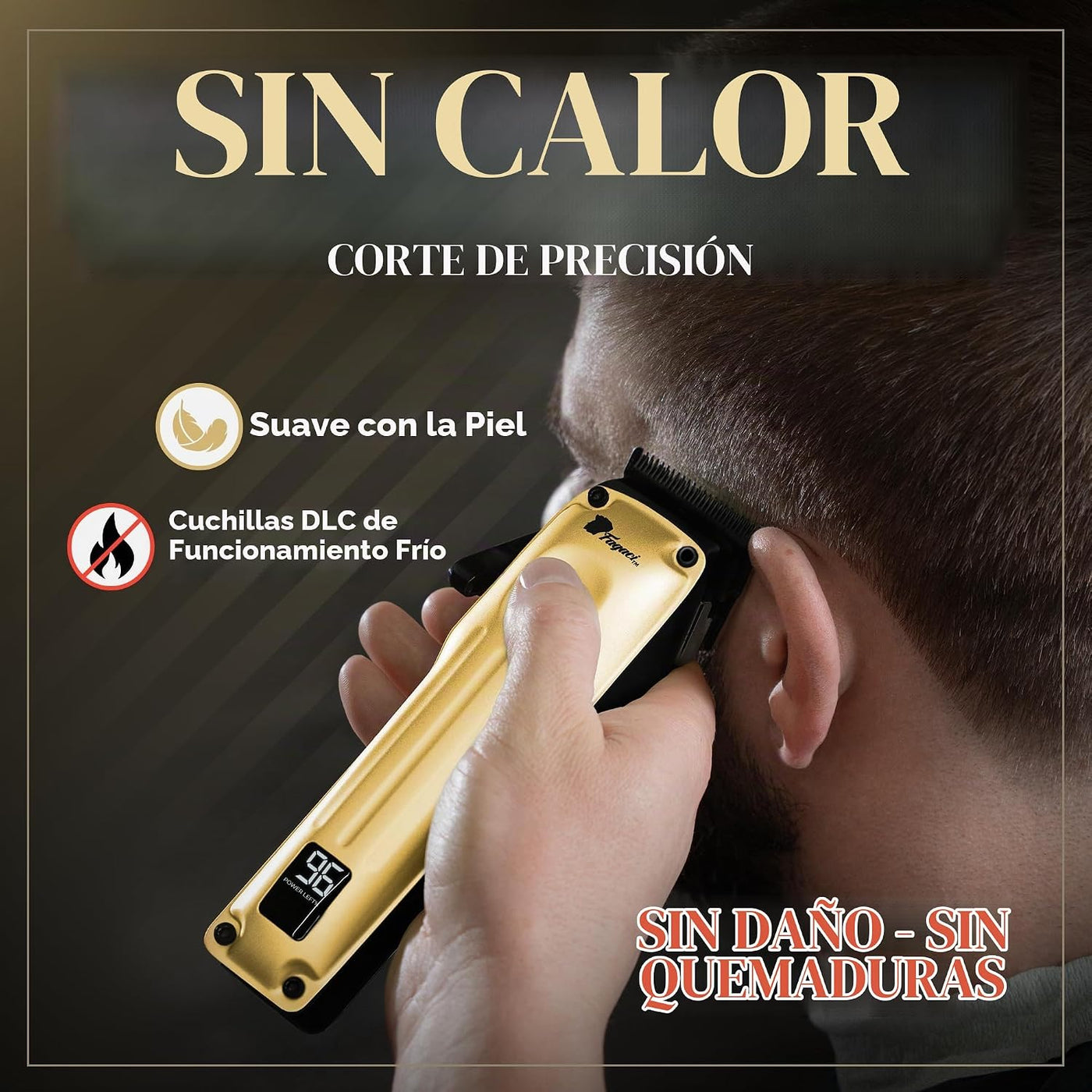 Fagaci Cortadora de pelo profesional para hombres, kit de peluquero...