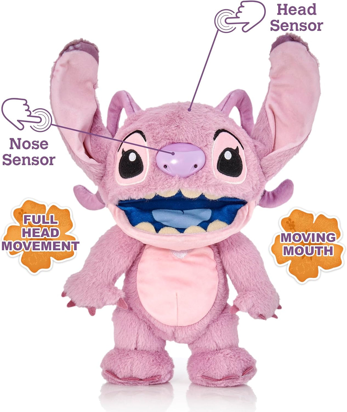 ¡Guau! Cosas Disney Chatty Angel Deluxe Puppetronic | Puppetronic A...