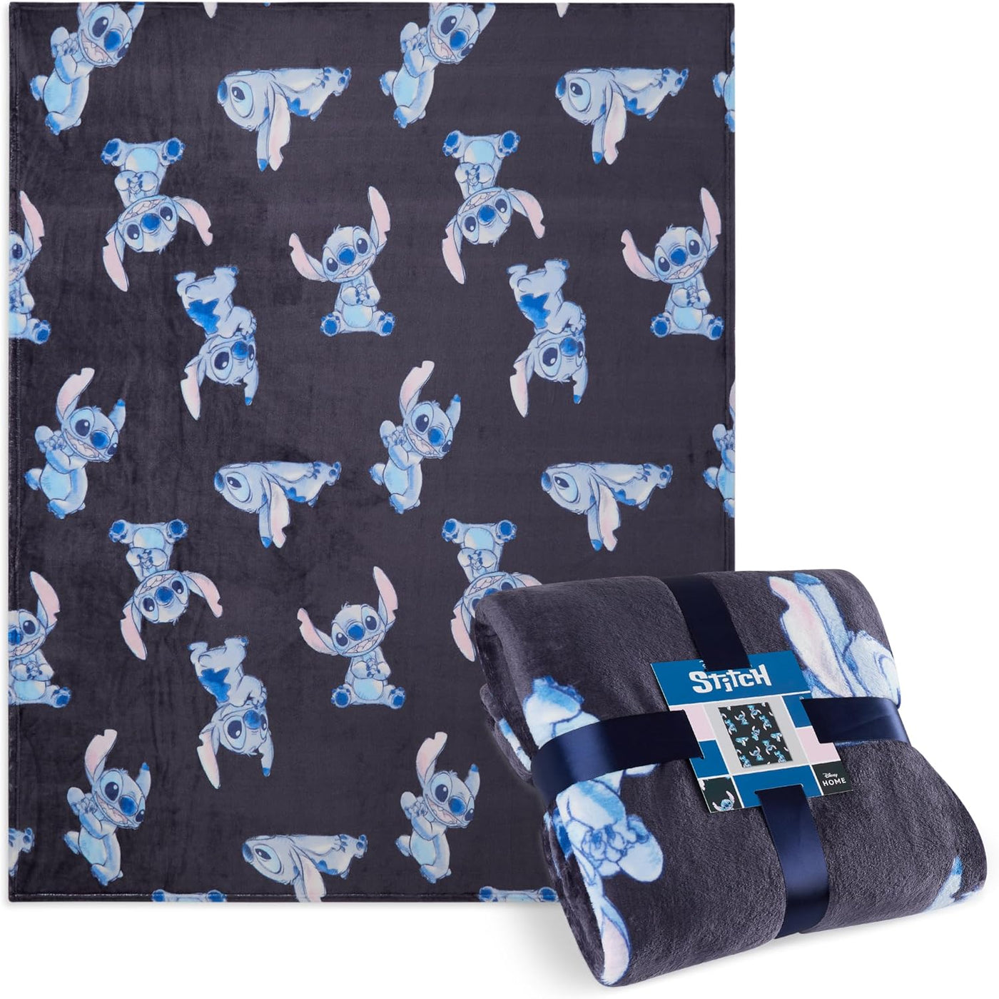 Disney Stitch Manta de Sofá Manta de Forro Polar Suave Accesorios p...