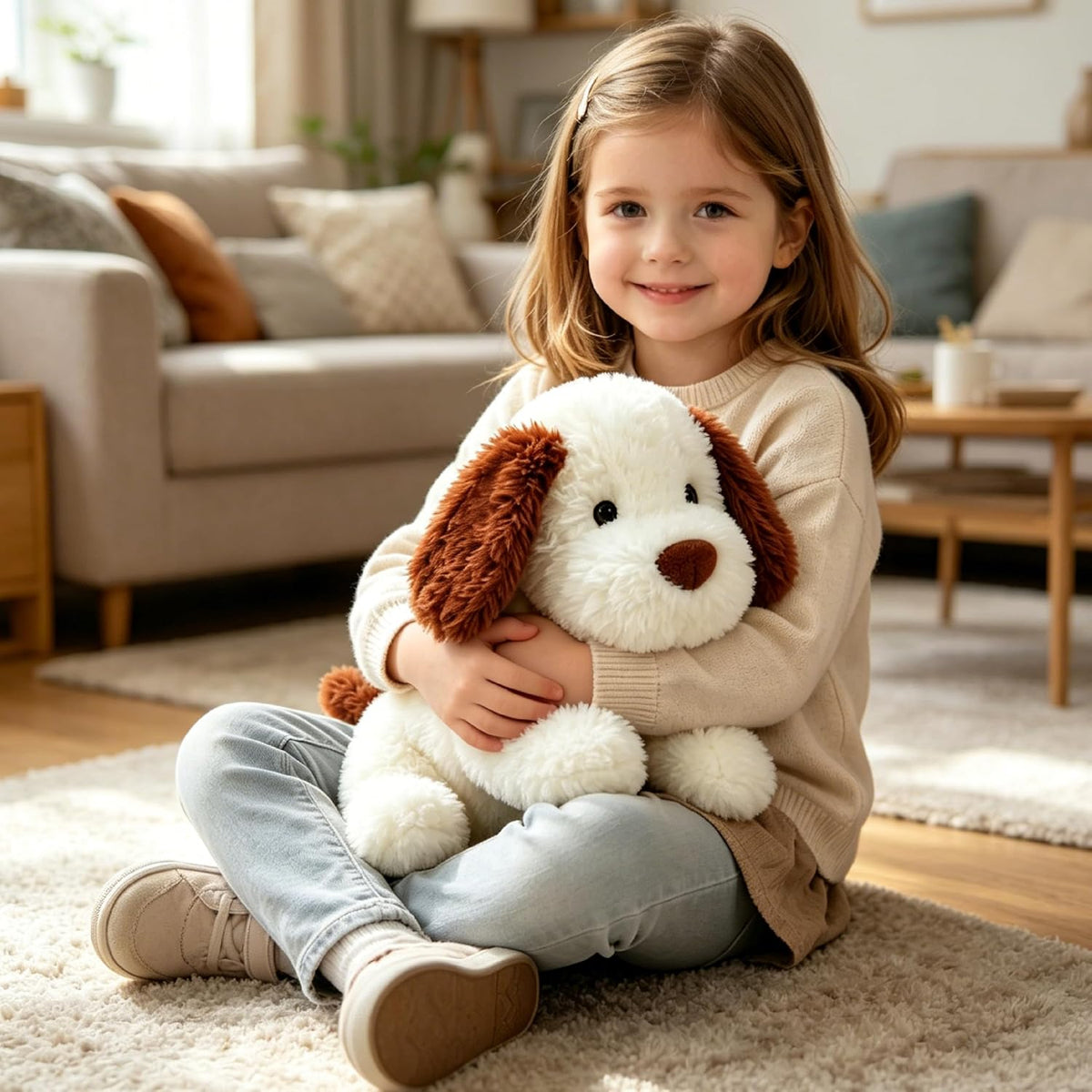 GADXV - Animal de peluche para perros, cachorro de juguete para niñ...