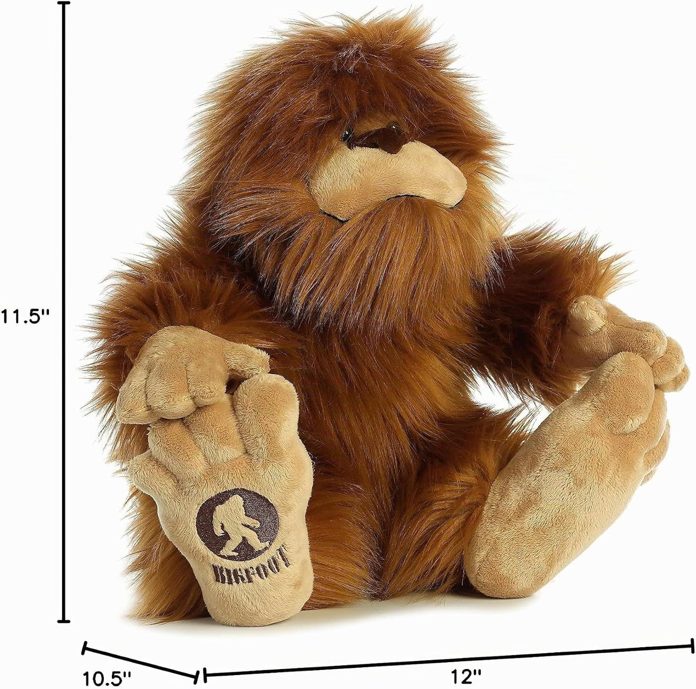 Aurora® Misterioso Animal de Peluche del Pie Grande de Fantasía - C...