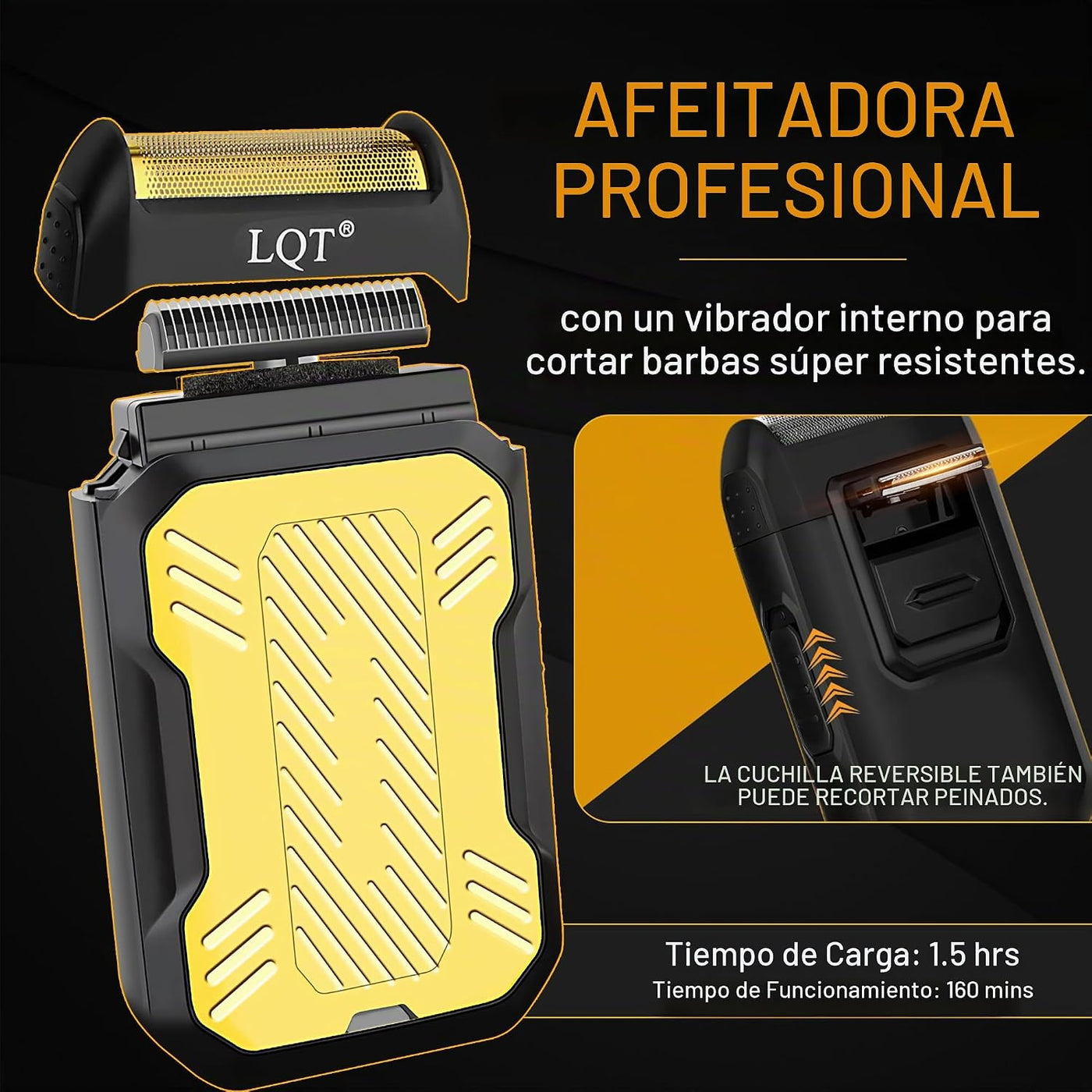 LQT - Cortadora de pelo profesional para hombres, cortadora de pelu...