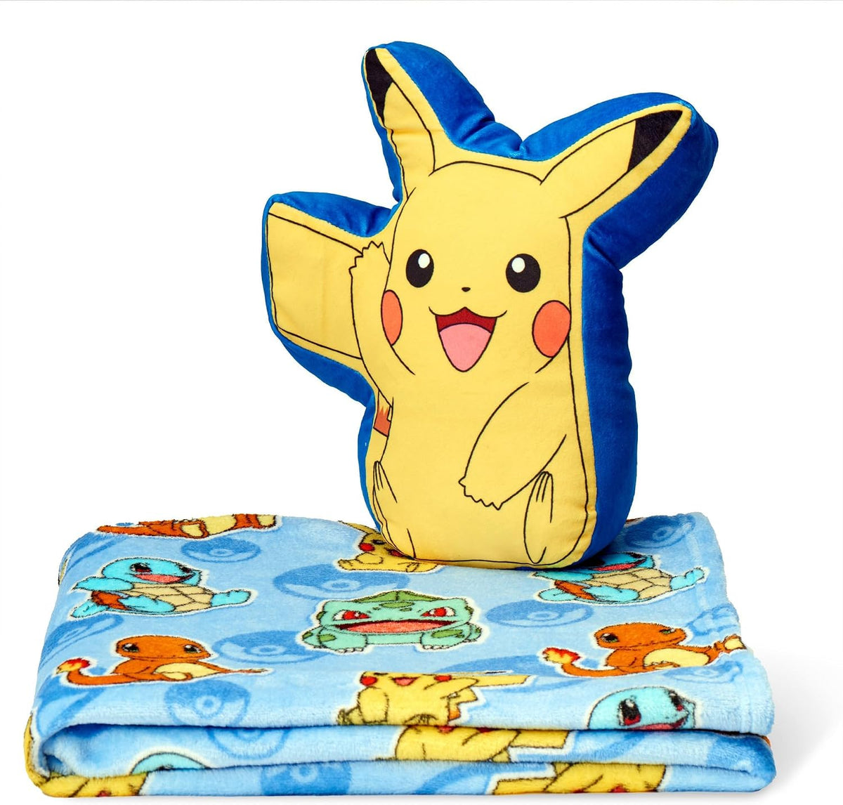 Juego de Manta y Abrazaderas Pokemon de Northwest, Lindo Pikachu, M...