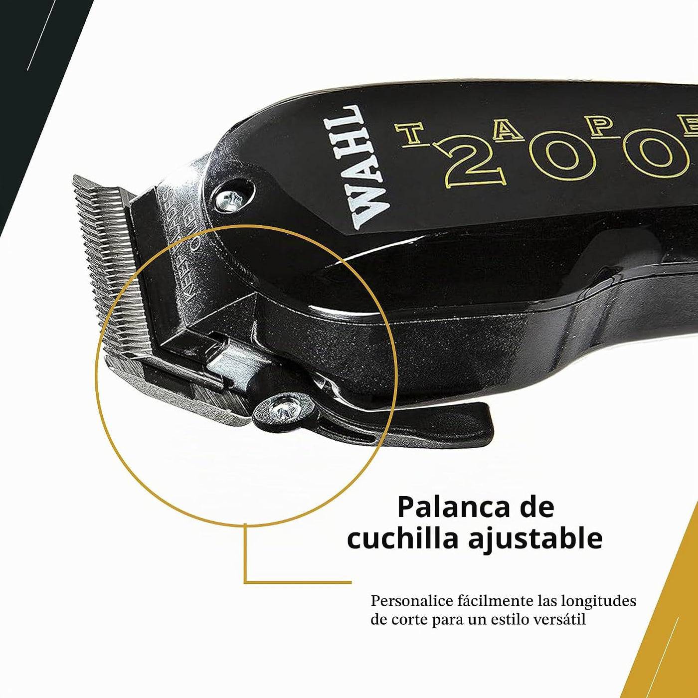 Wahl Profesional - Corte ajustable cónico 2000, cortadora de pelo e...