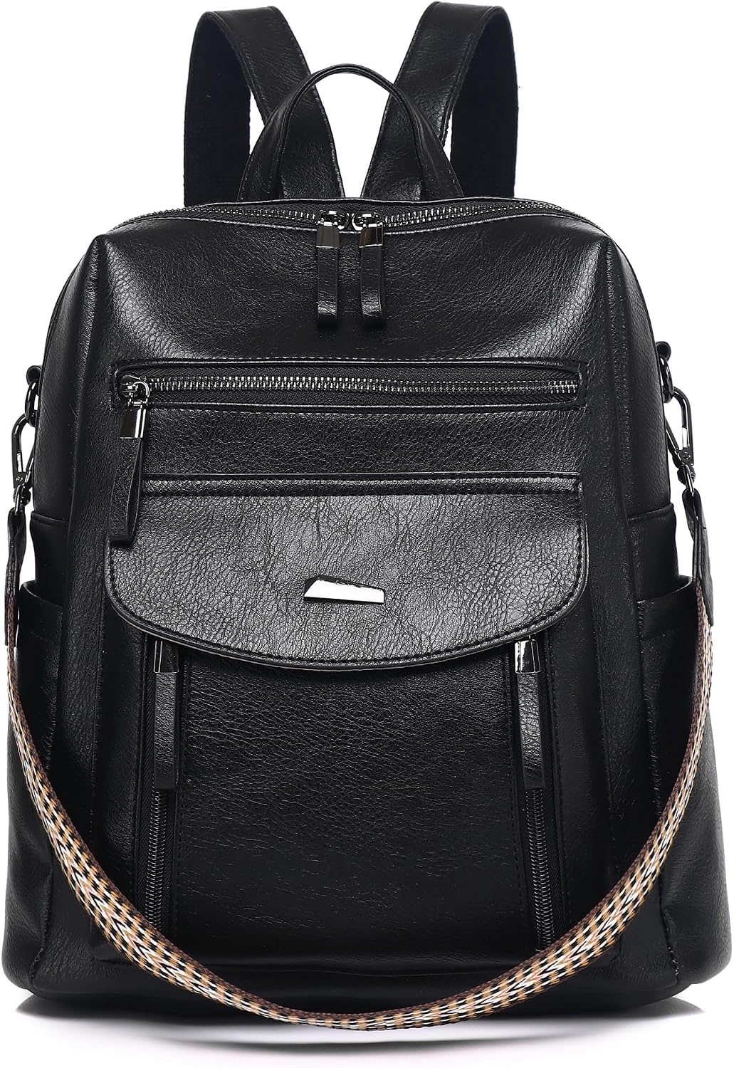 WYFJNX - Mochila pequeña de piel sintética para mujer y mujer, colo...