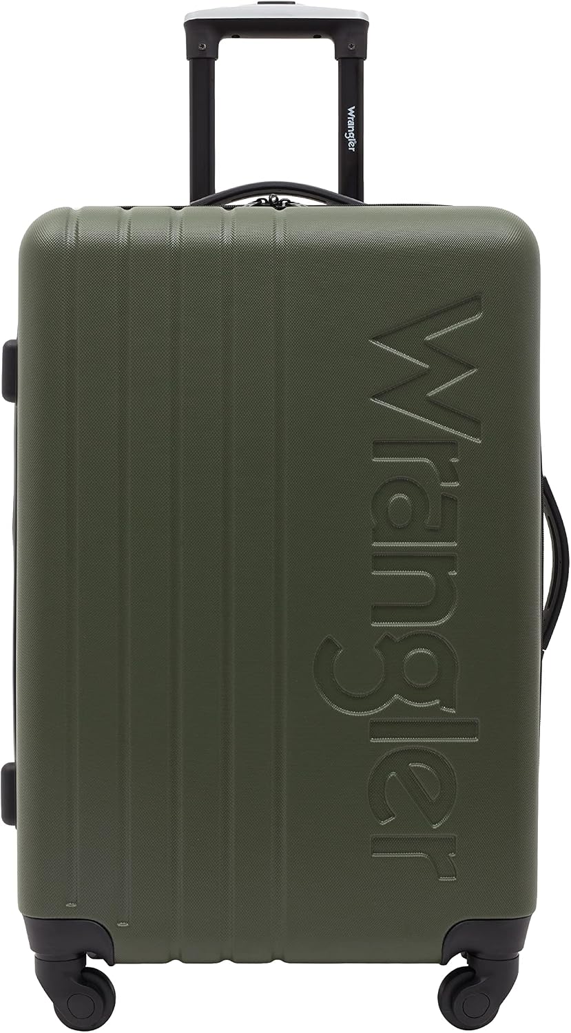 Juego de maletas Wrangler Quest, Verde oliva