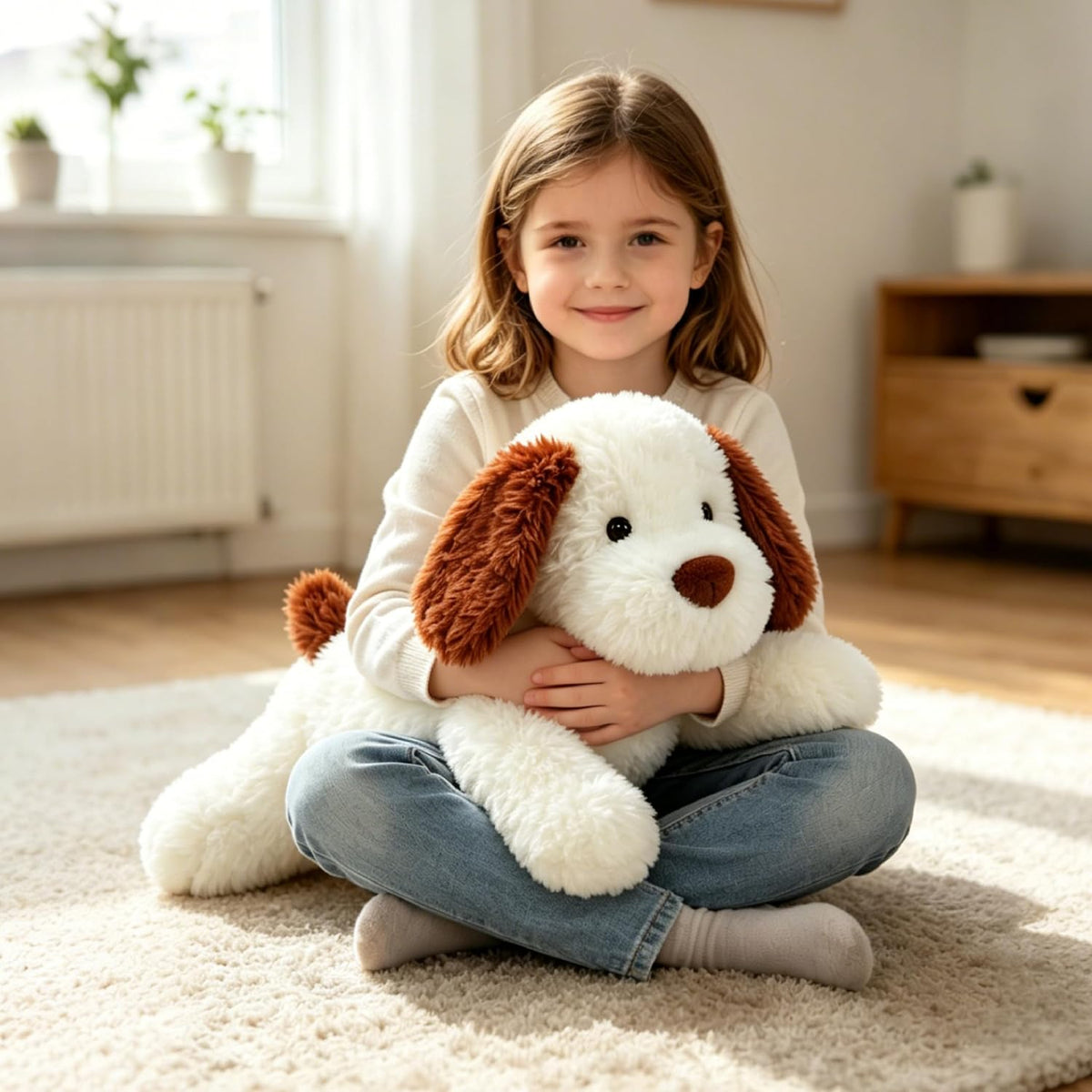 GADXV - Animal de peluche para perros, cachorro de juguete para niñ...