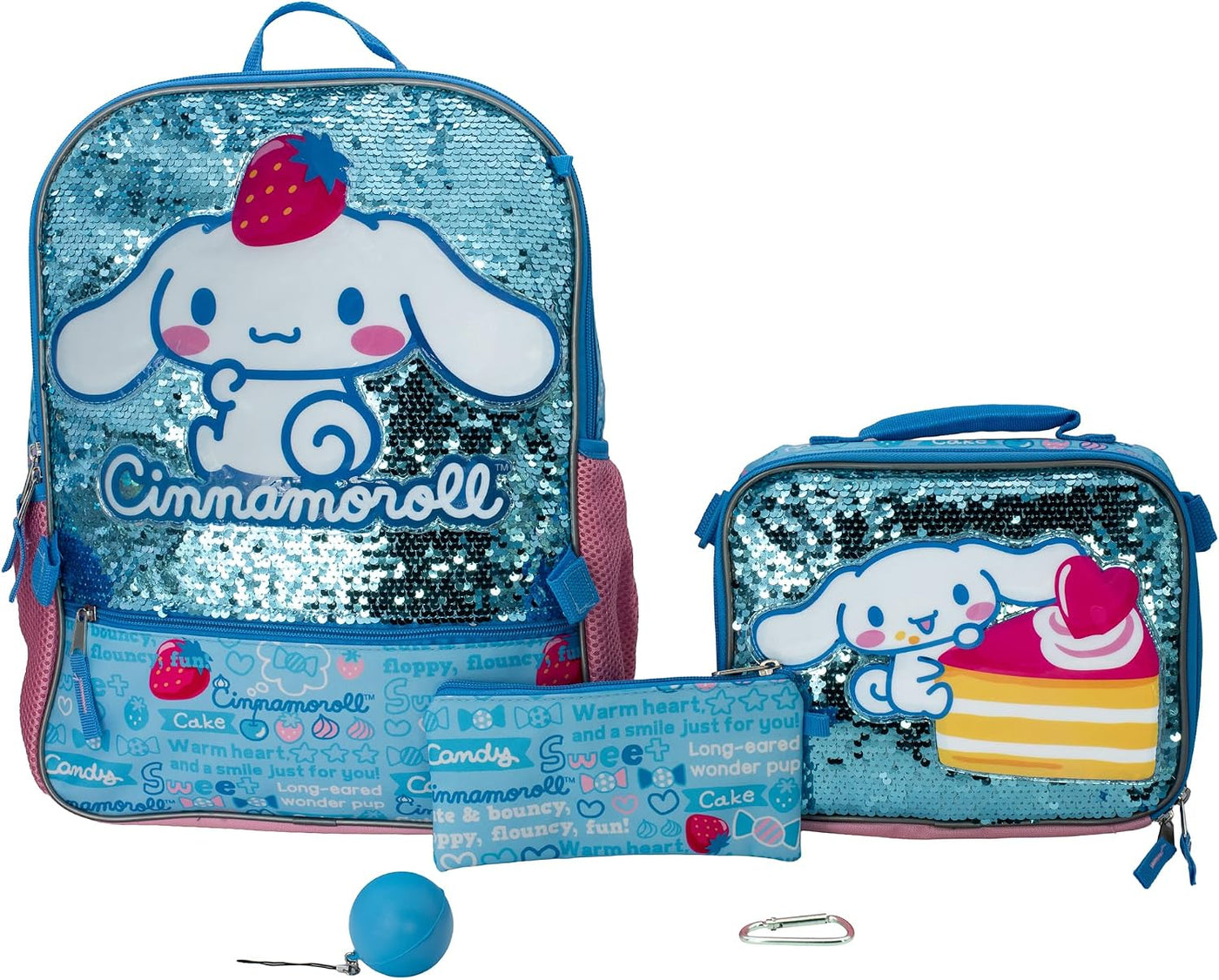 AI ACCESSORY INNOVATIONS Juego de mochila de 5 piezas, mochila esco...