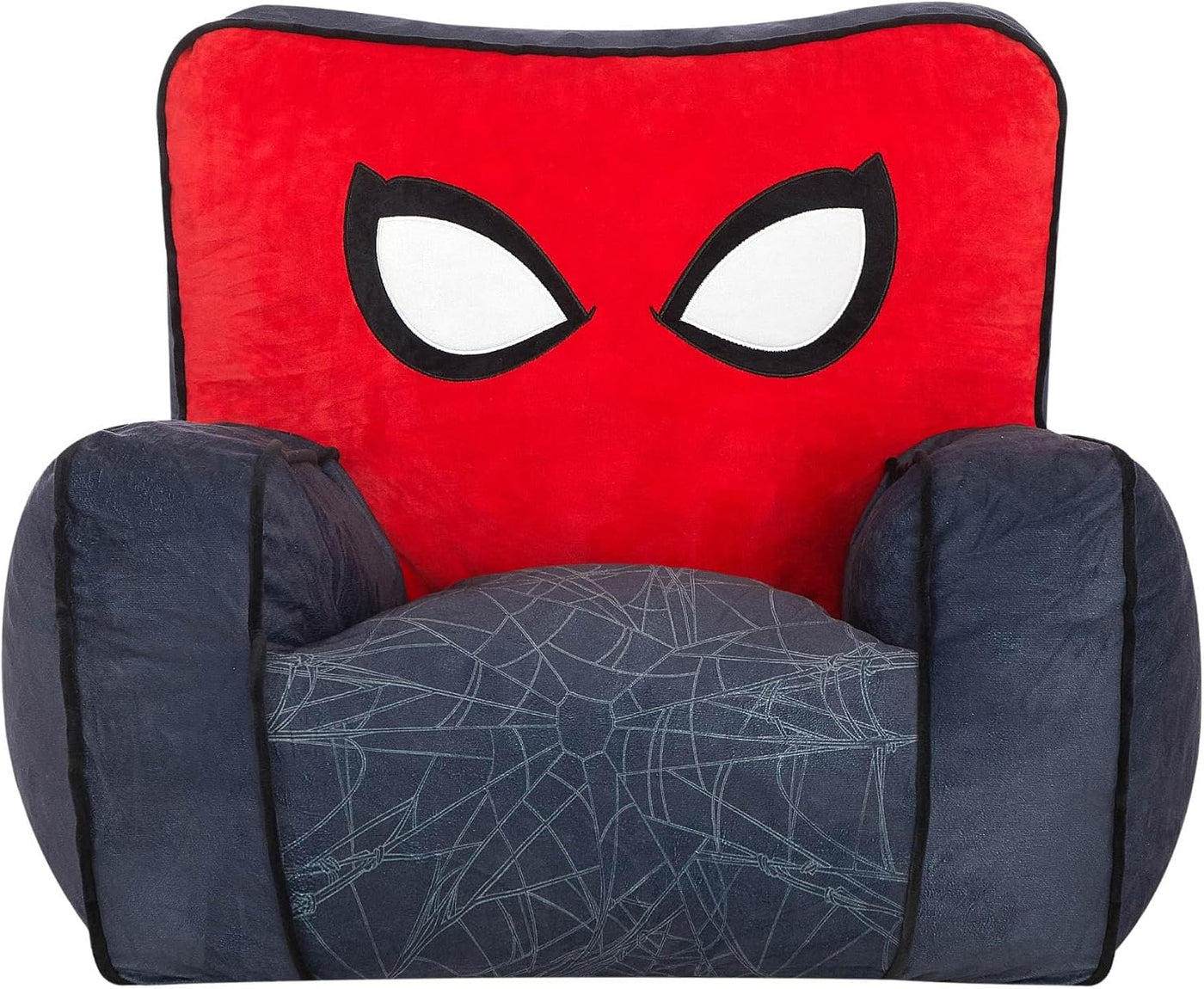Idea Nuova Marvel Spiderman - Puf relleno de espuma para niños, asi...