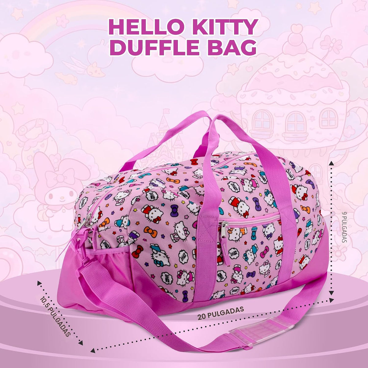 Bolsa de viaje de personajes, bolsa de viaje de 16 pulgadas para pi...