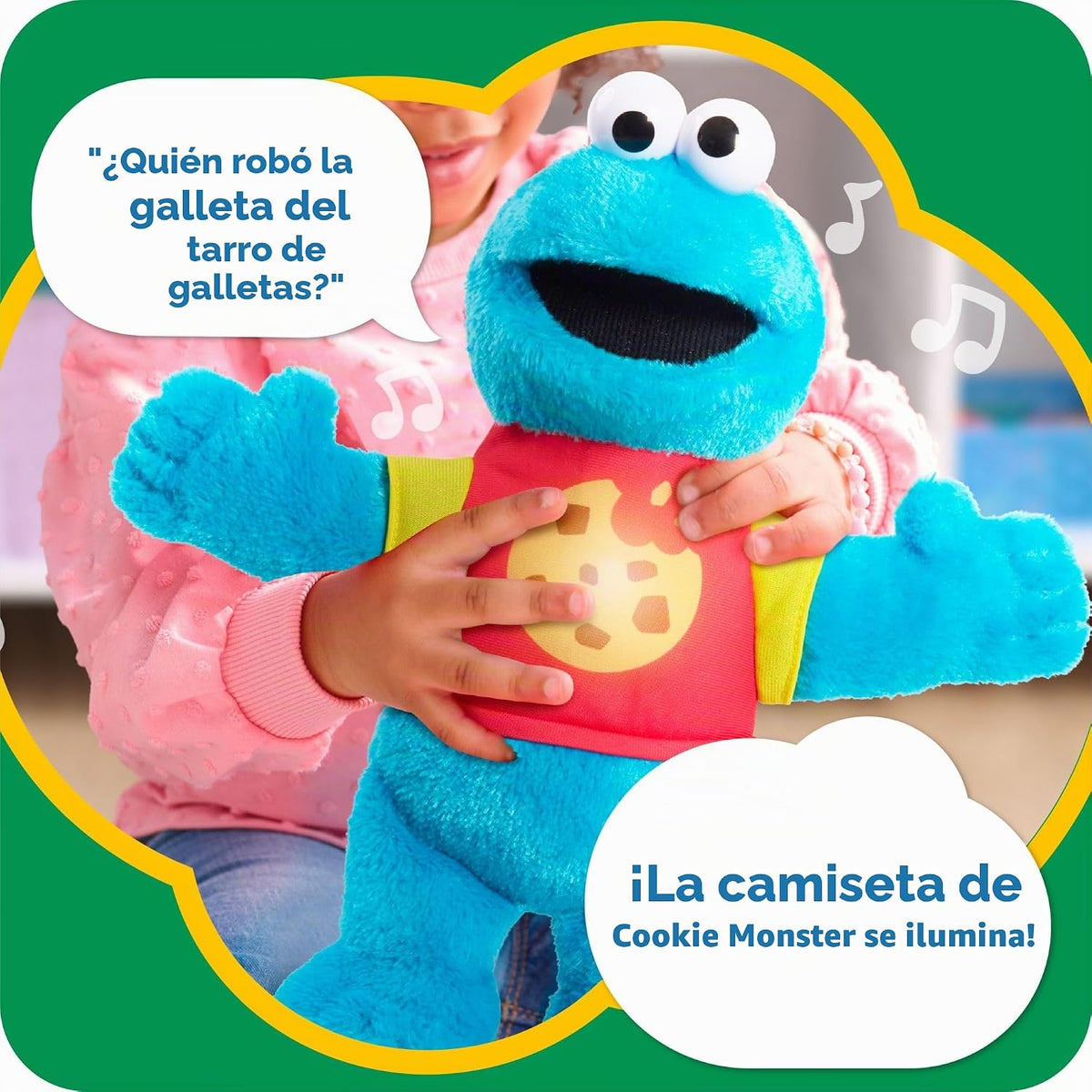 Sesamo Street Monstruo de las Galletas de 13 Pulgadas de Peluche Ca...