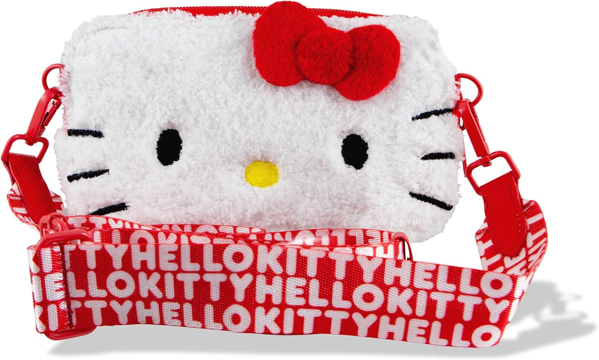 Sonix x Sanrio - Cartera de felpa para teléfono, bolso cruzado de p...
